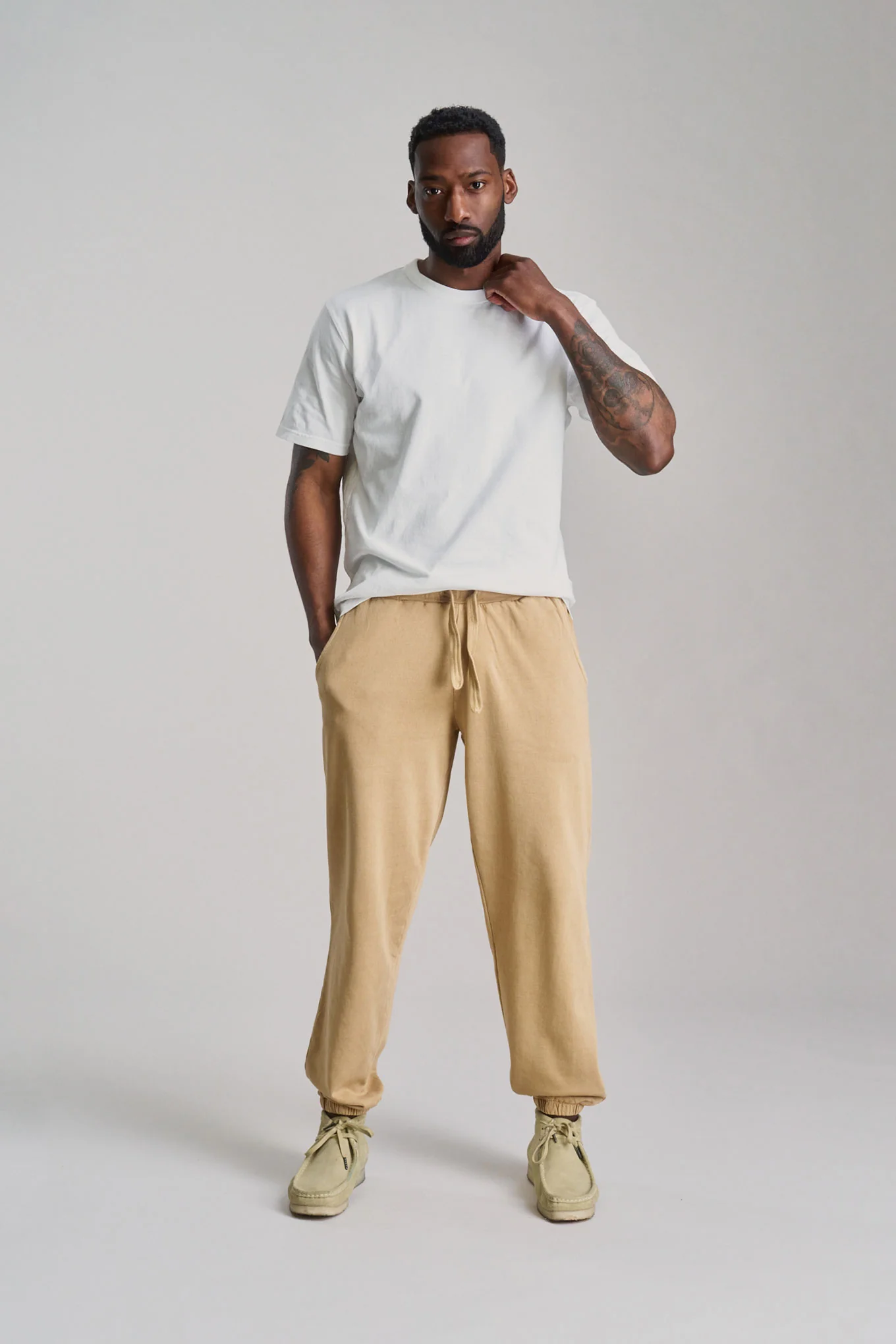 ADAM Organic Cotton Jogger - Croissant