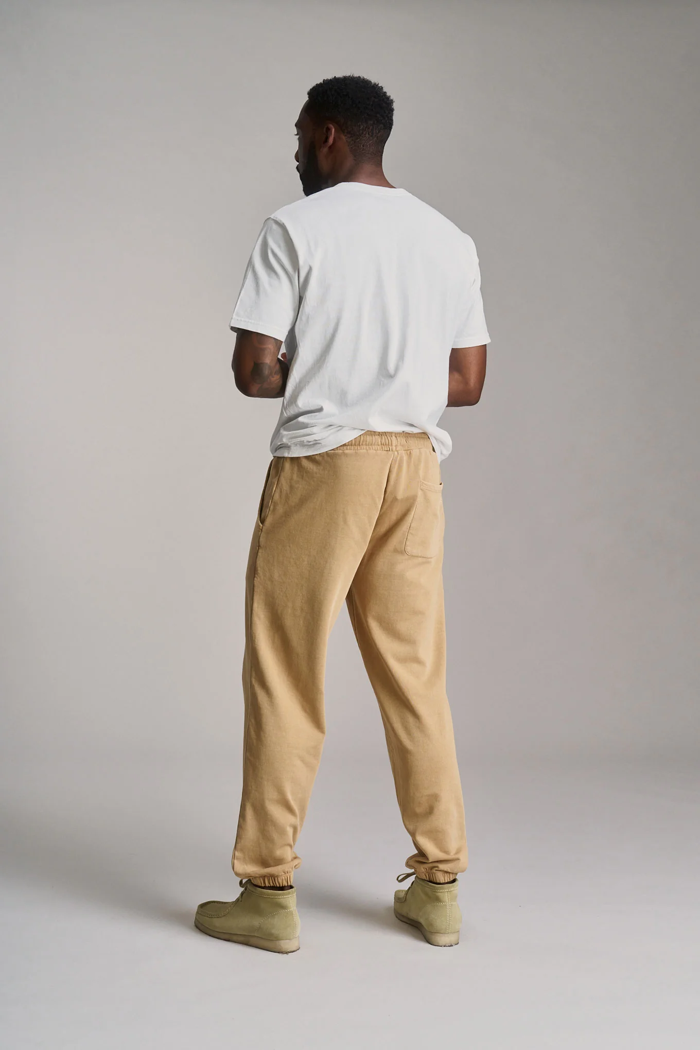 ADAM Organic Cotton Jogger - Croissant - Image 2