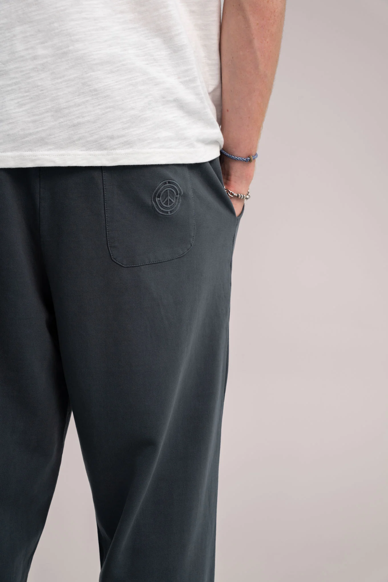 ADAM Organic Cotton Jogger - Washed Black - Image 4