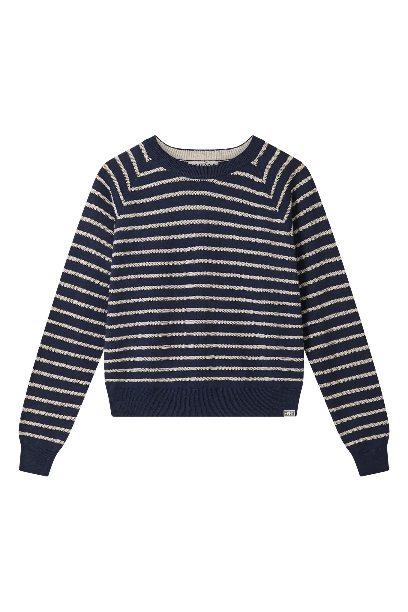 ALMA Organic Cotton Jumper - Navy - Image 2