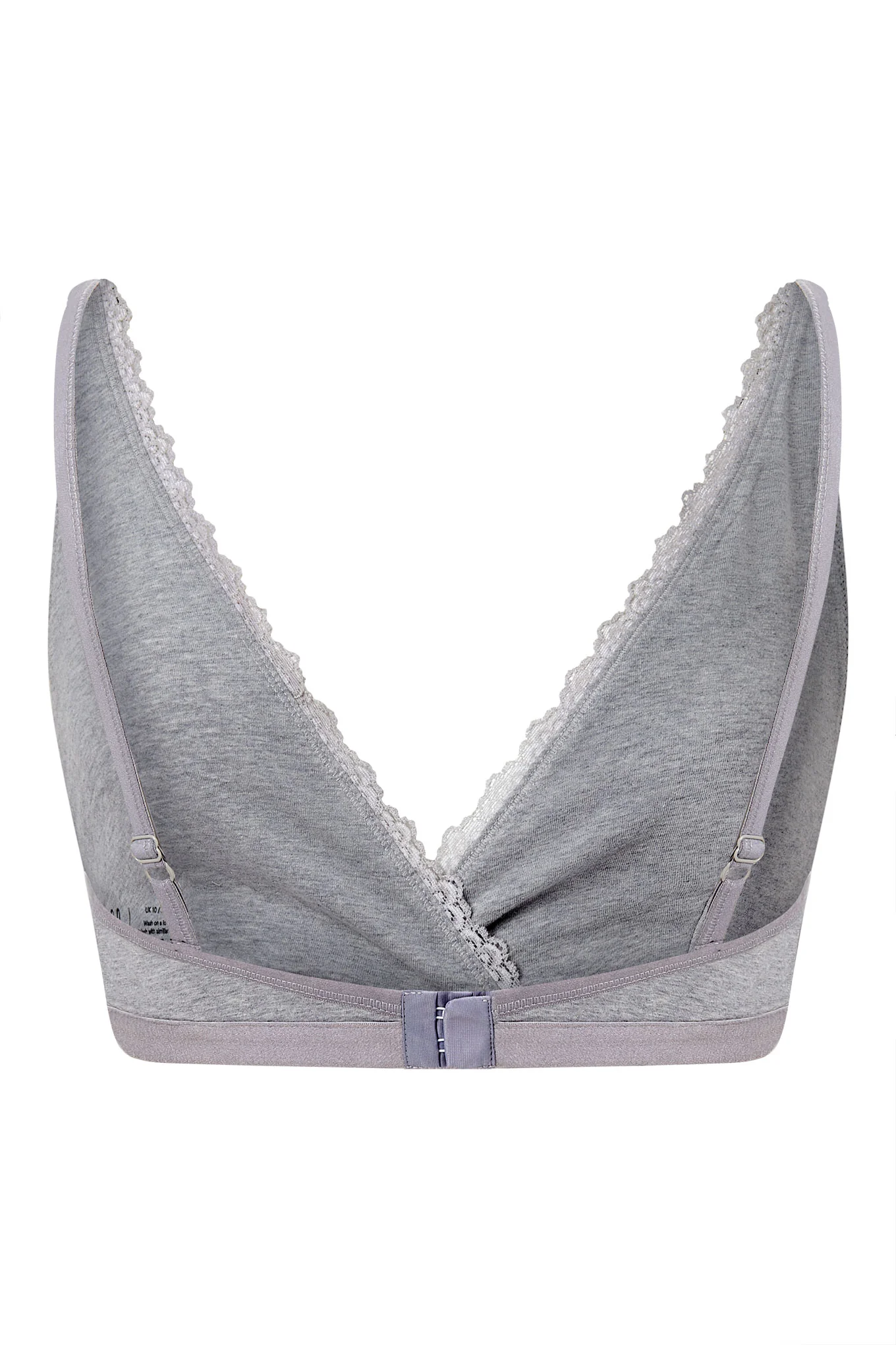 MARGOT Lace Bra - Grey - Image 3
