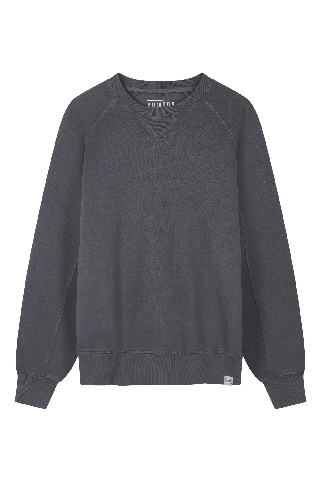 ANTON Organic Cotton Sweat - Washed Black - Image 4