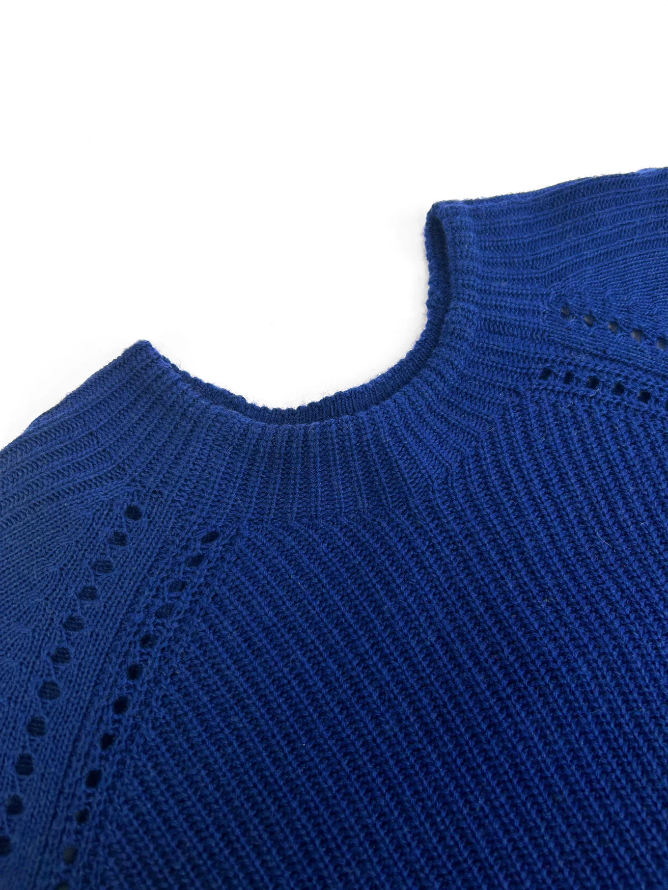 ATLANTA Wool Blend Jumper - Navy - Image 3