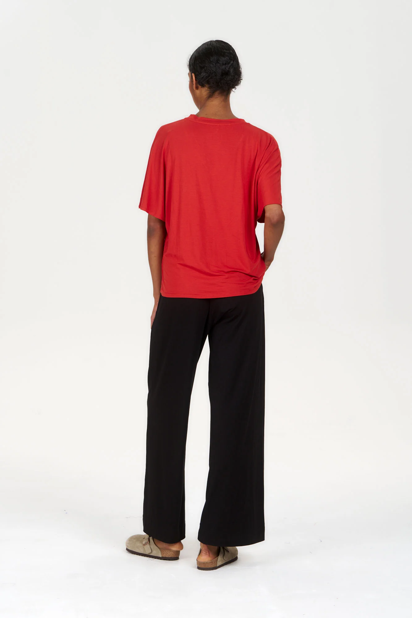 BINITA Modal Trouser - Black - Image 3