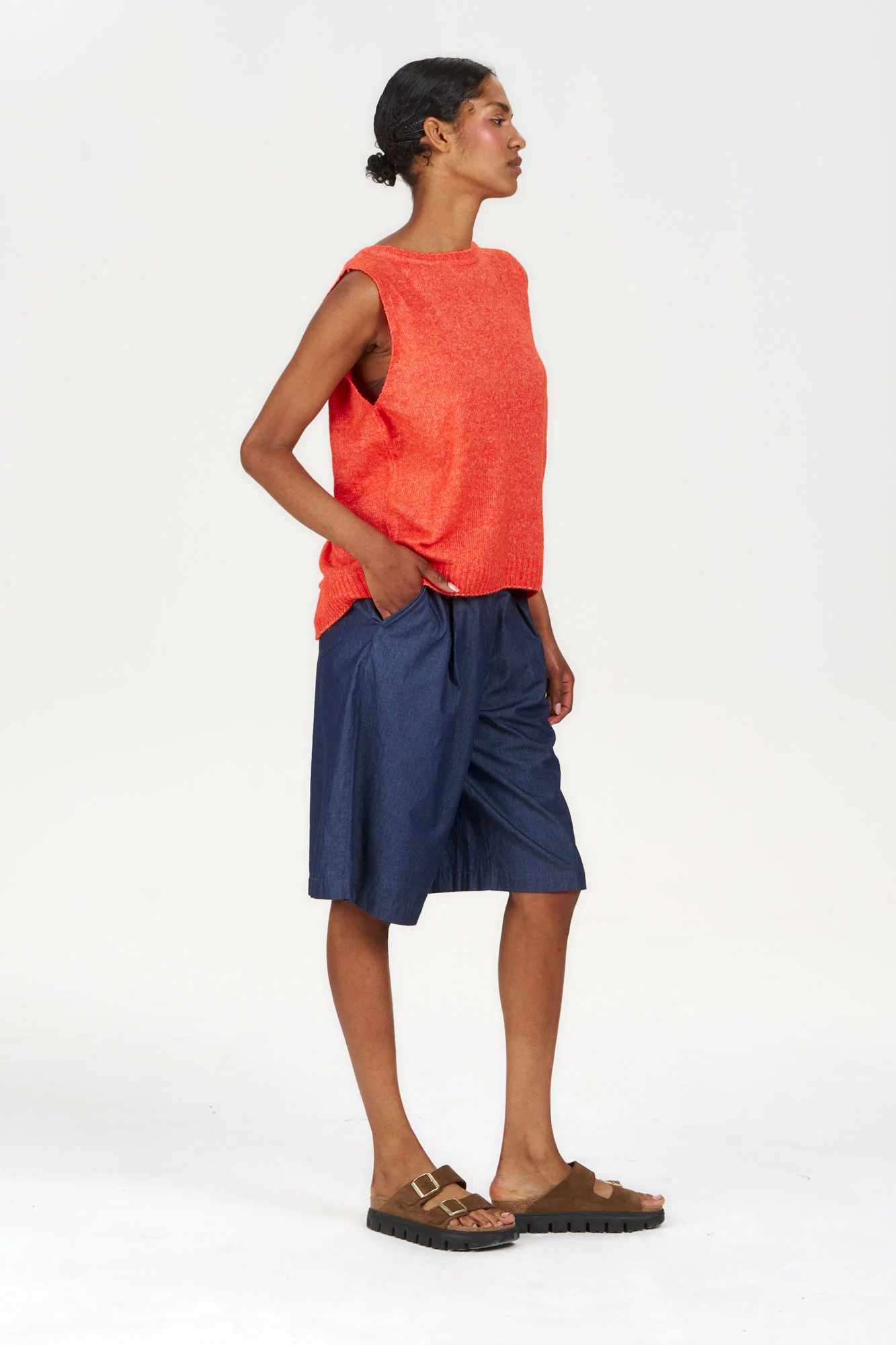 BLAKE Recycled Poly Vest - Orange - Image 3