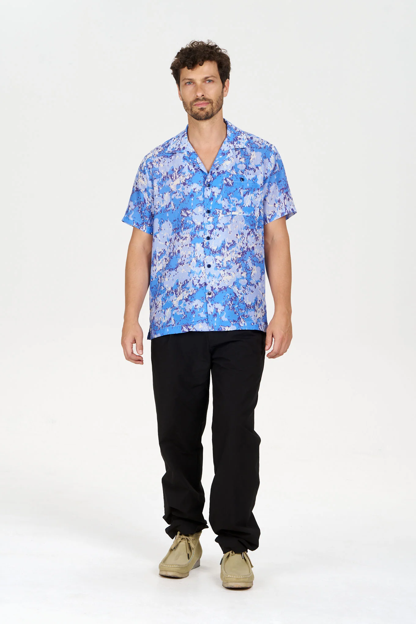 BOWIE Organic Cotton Trouser - Black - Image 5