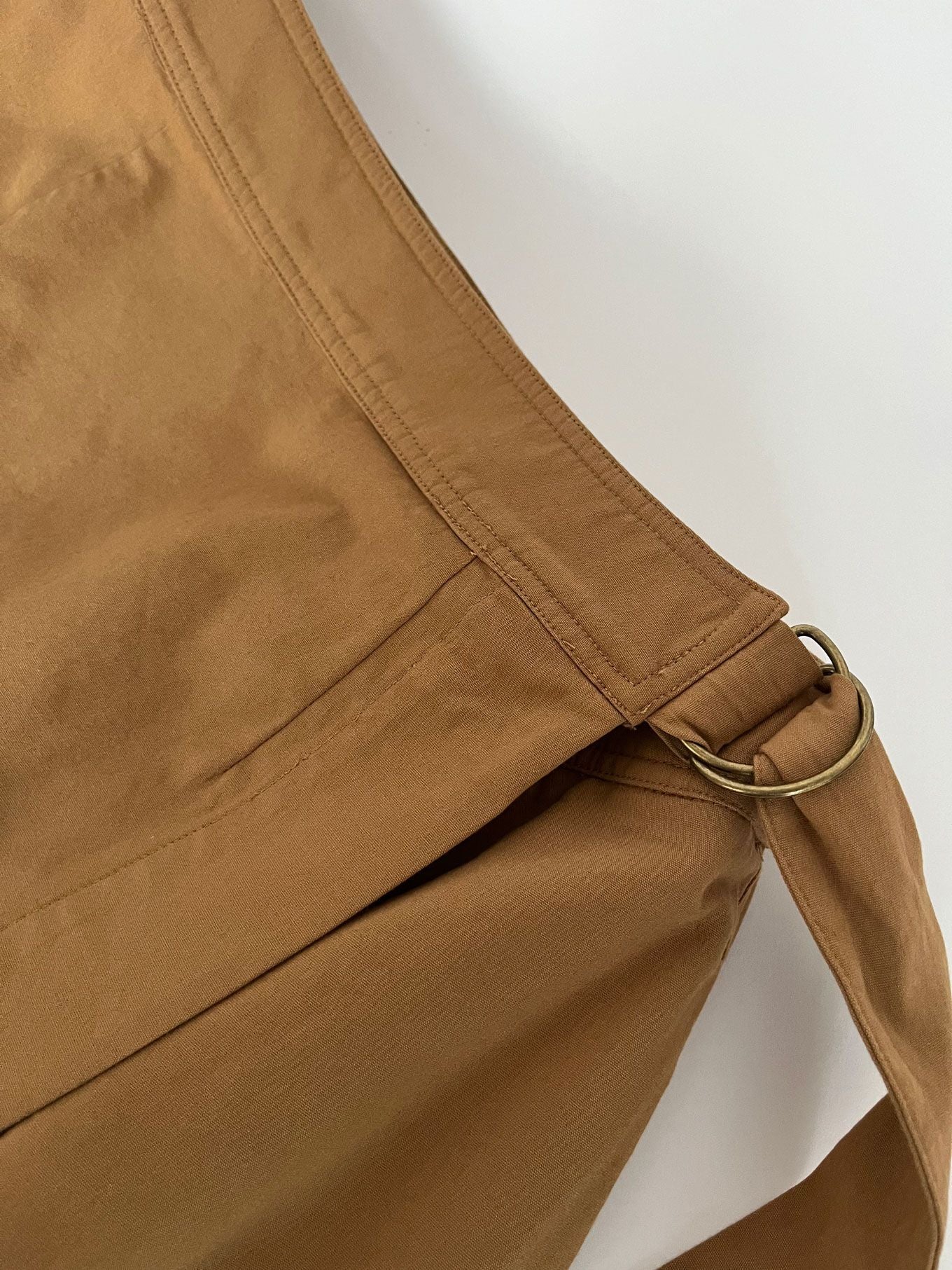 CARGO - Organic Cotton Skirt - Camel - Image 3