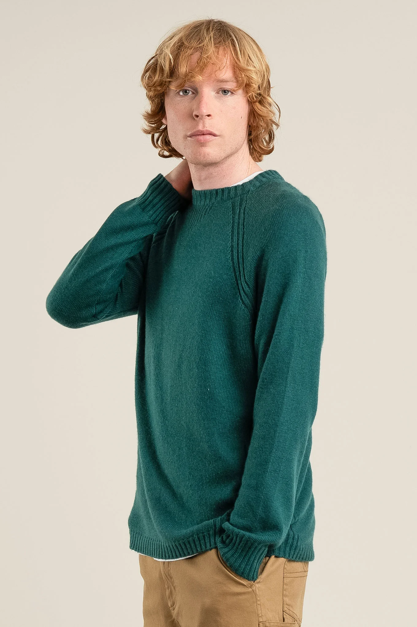 CHRISTOFF Merino Wool Jumper - Ivy - Image 2