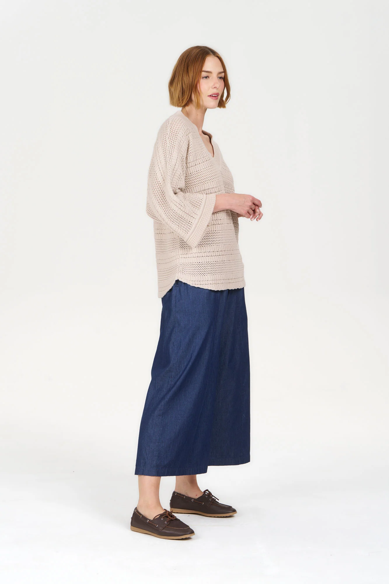 COLADA - GOTS Organic Cotton Tee - Sand - Image 3