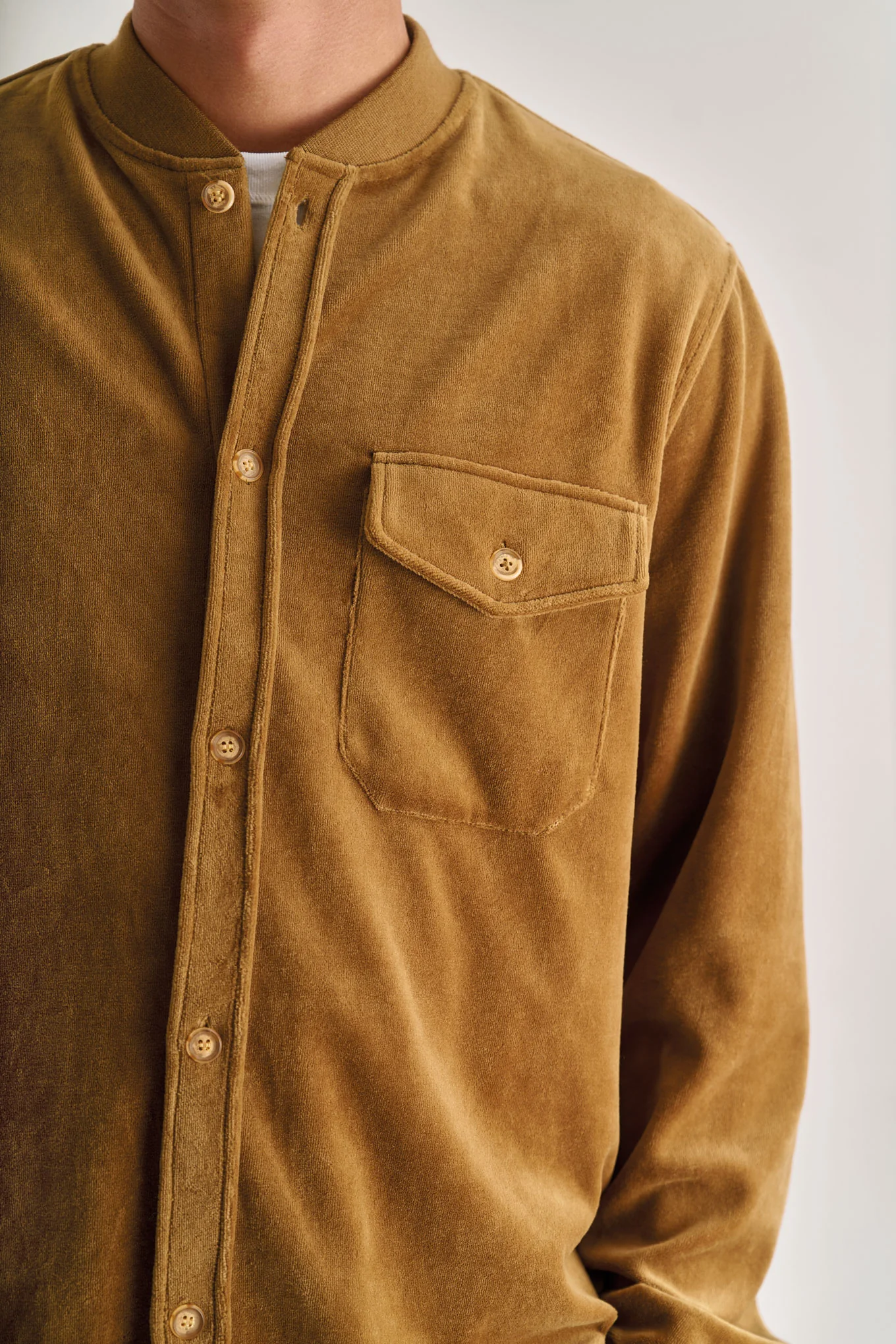 COLE Organic Cotton Shirt - Olive - Image 2