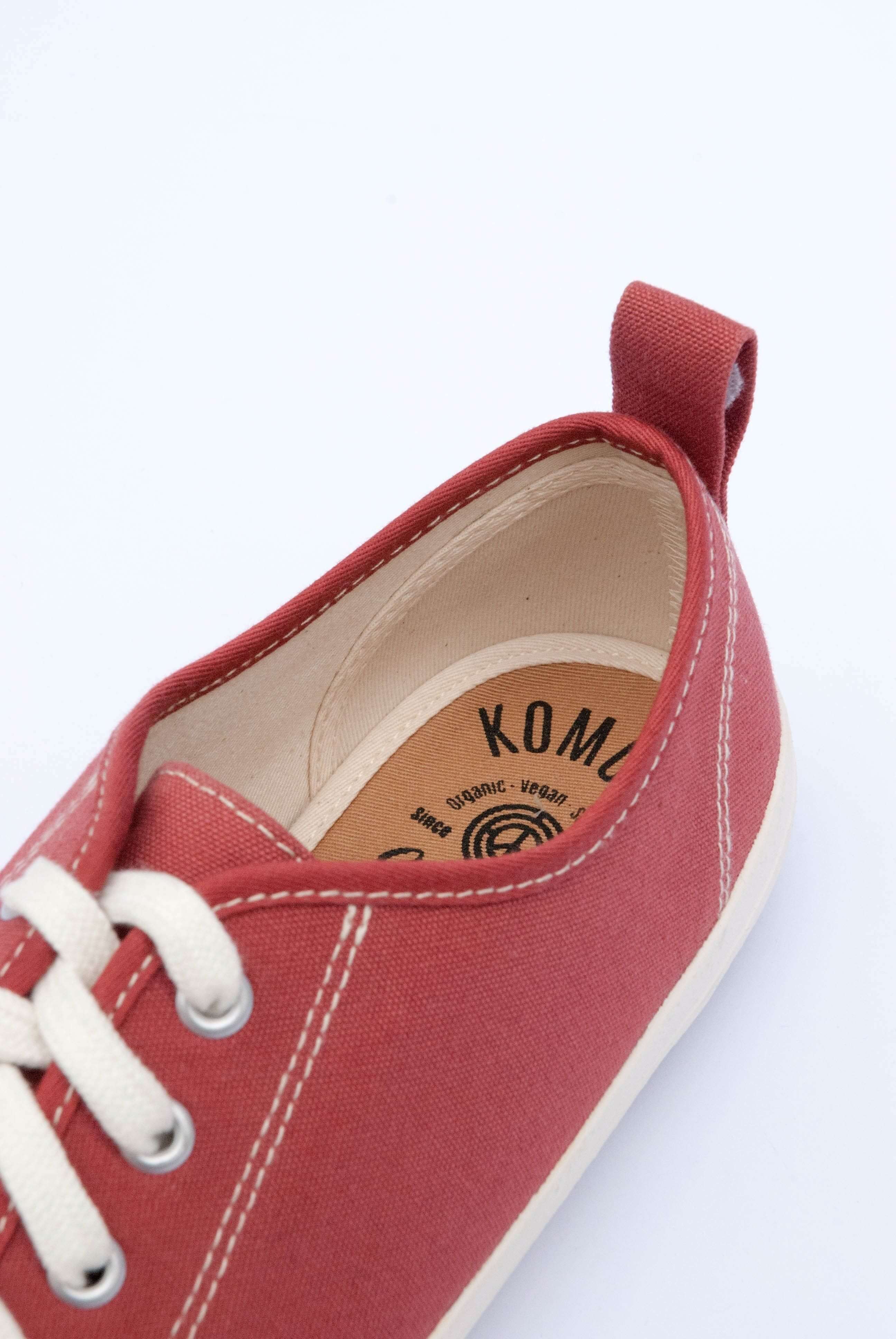 ECO SNEAKO - CLASSIC Womens Shoe Red - Image 2