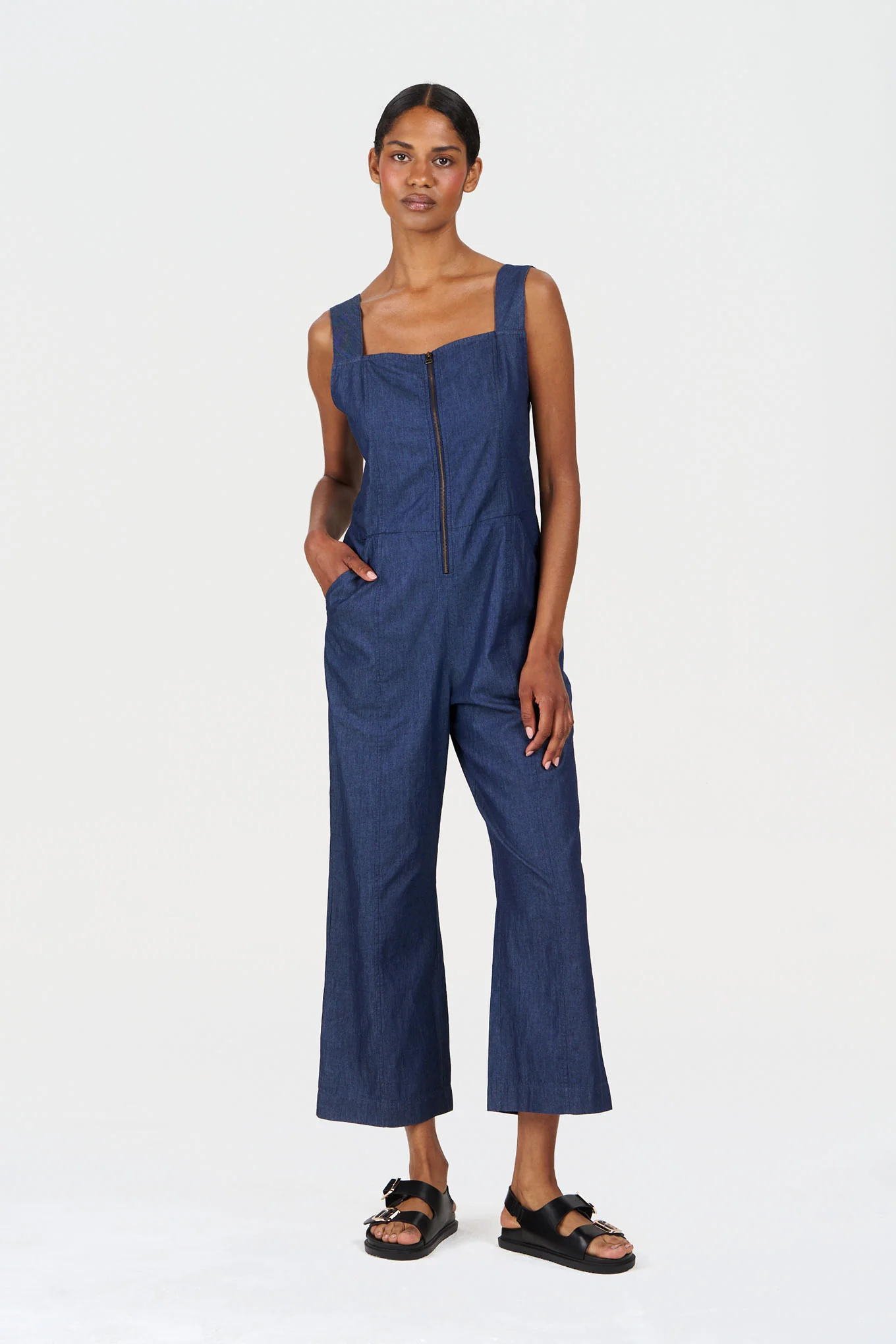 DAY Organic Cotton Jumpsuit - midwash - Image 2
