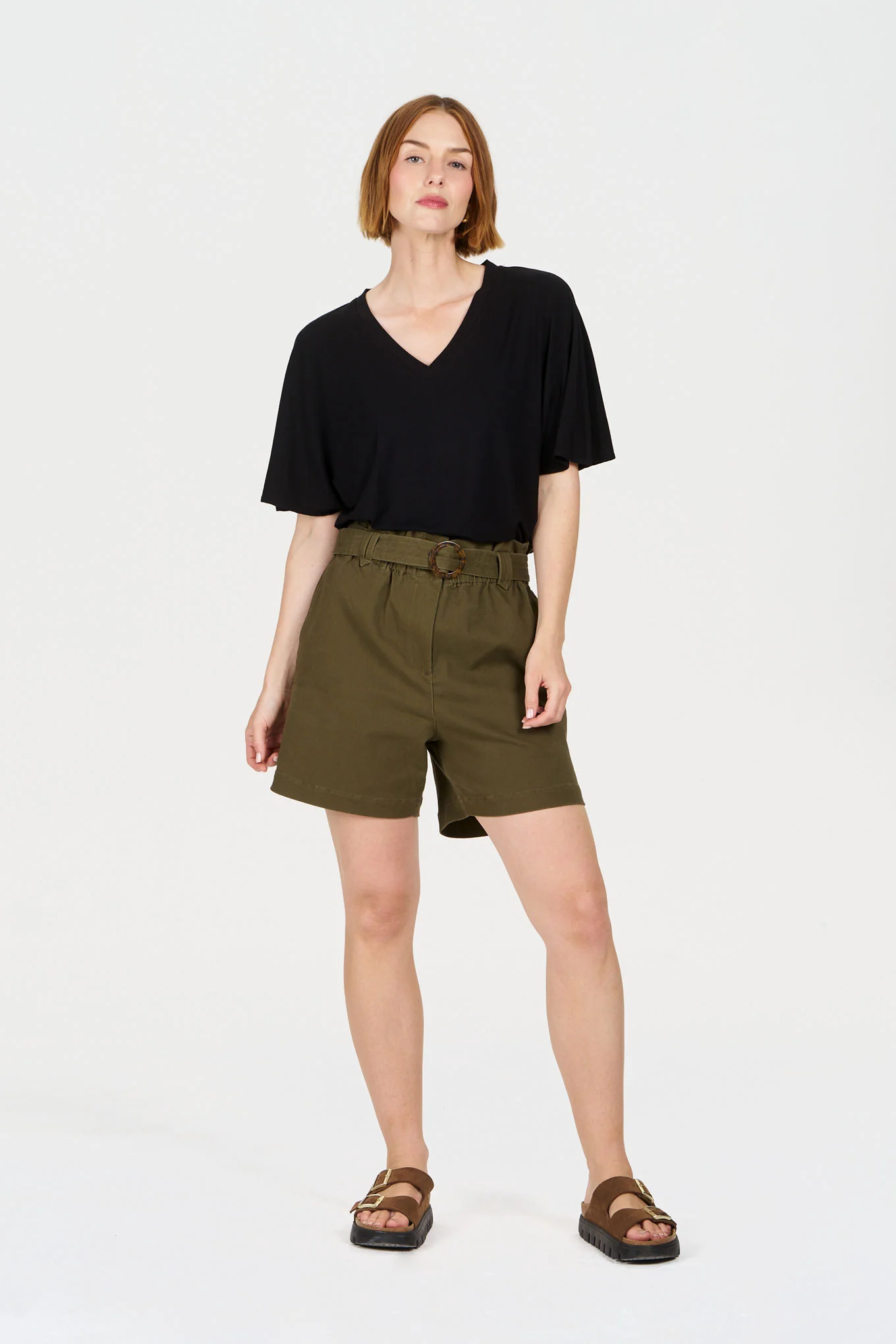 DHALIA Modal Tee - Black - Image 3