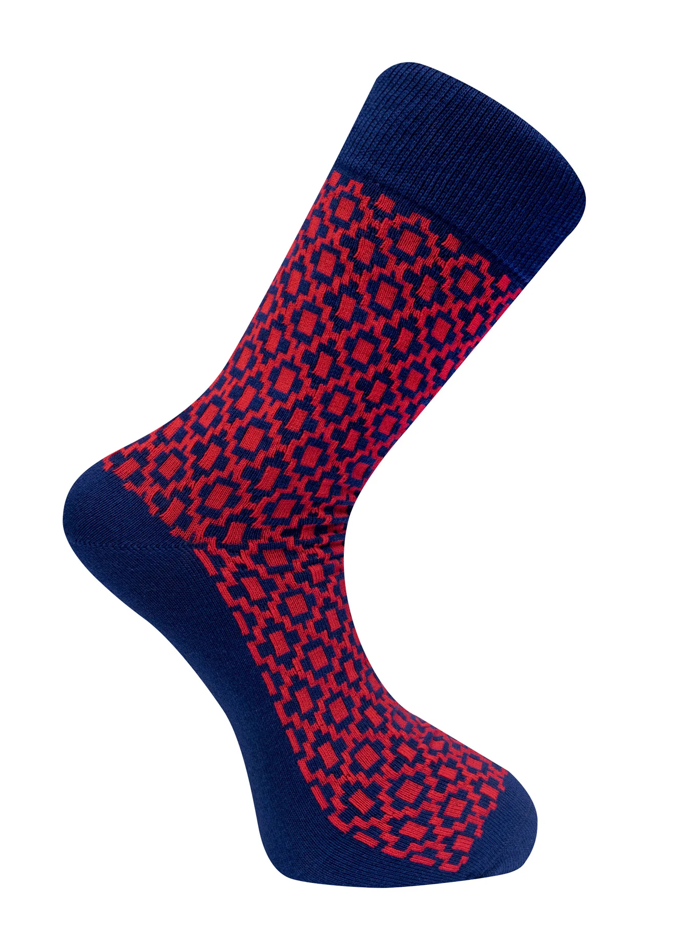 DIAMOND GOTS Organic Cotton Socks - Navy