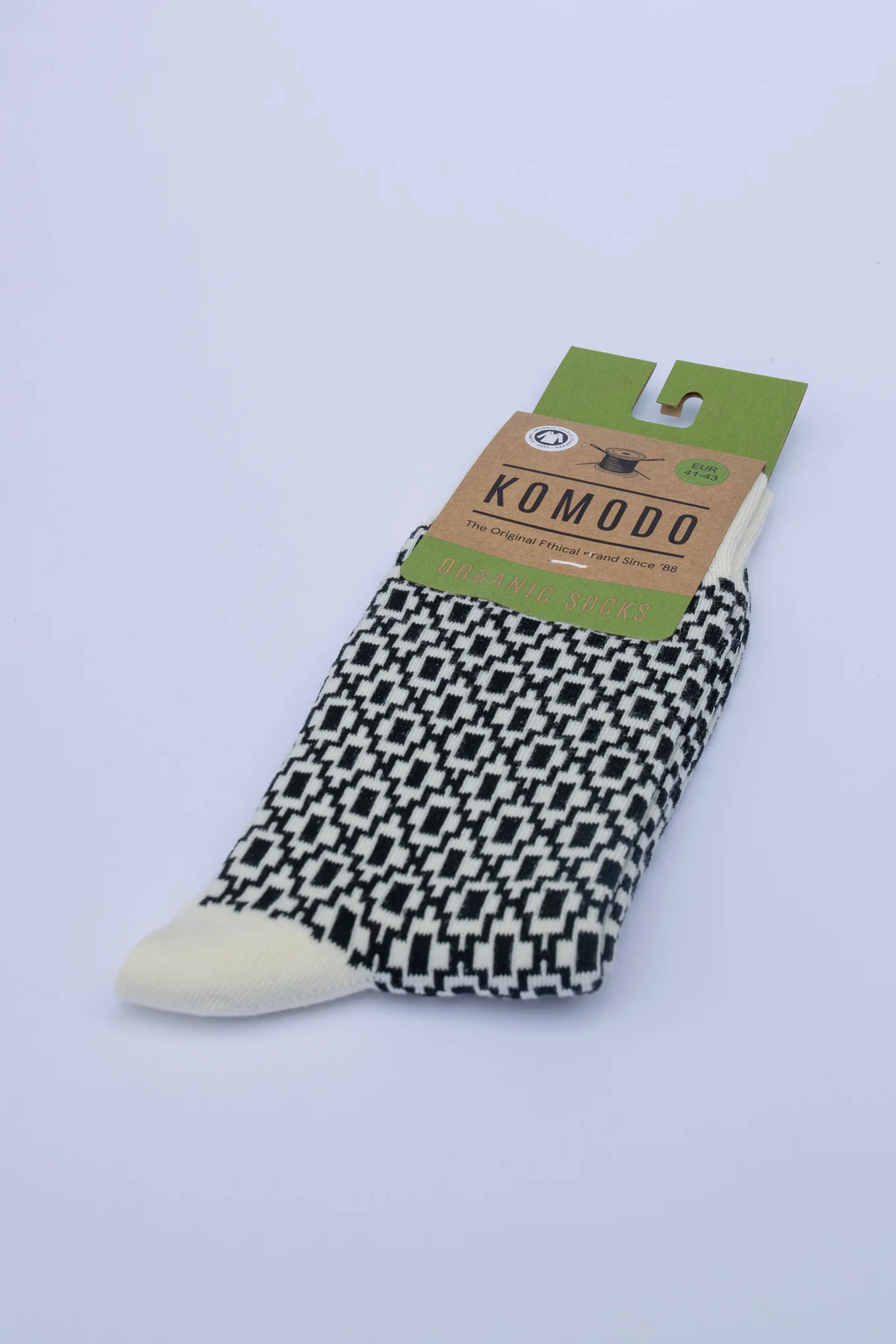 DIAMOND GOTS Organic Cotton Socks - Papyrus - Image 2