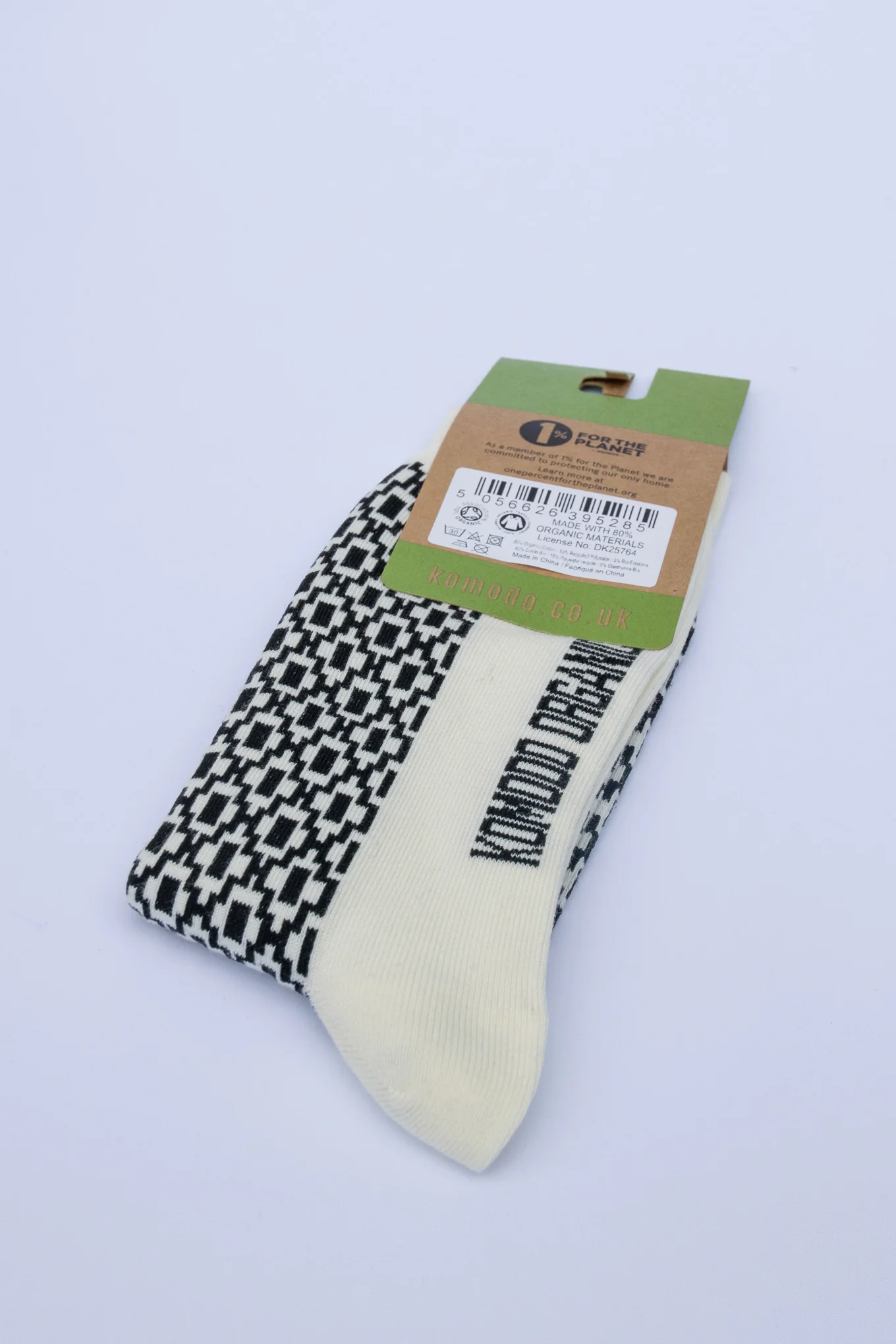 DIAMOND GOTS Organic Cotton Socks - Papyrus - Image 3