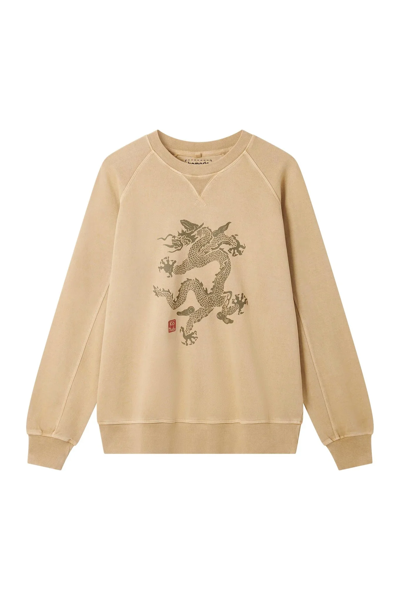 DRAGON Organic Cotton Sweat - Croissant - Image 3