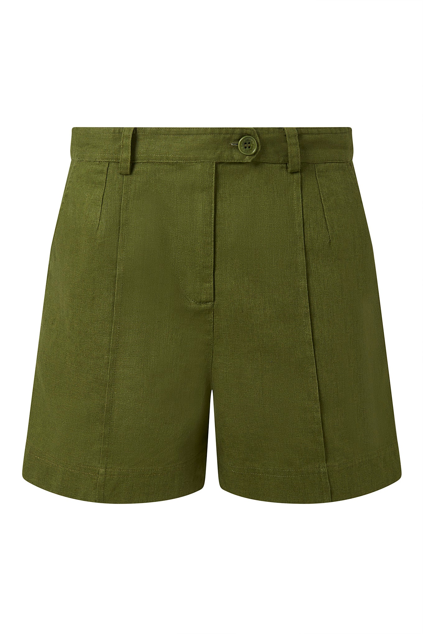 EMMIE - Organic Cotton Short - Khaki - Image 2