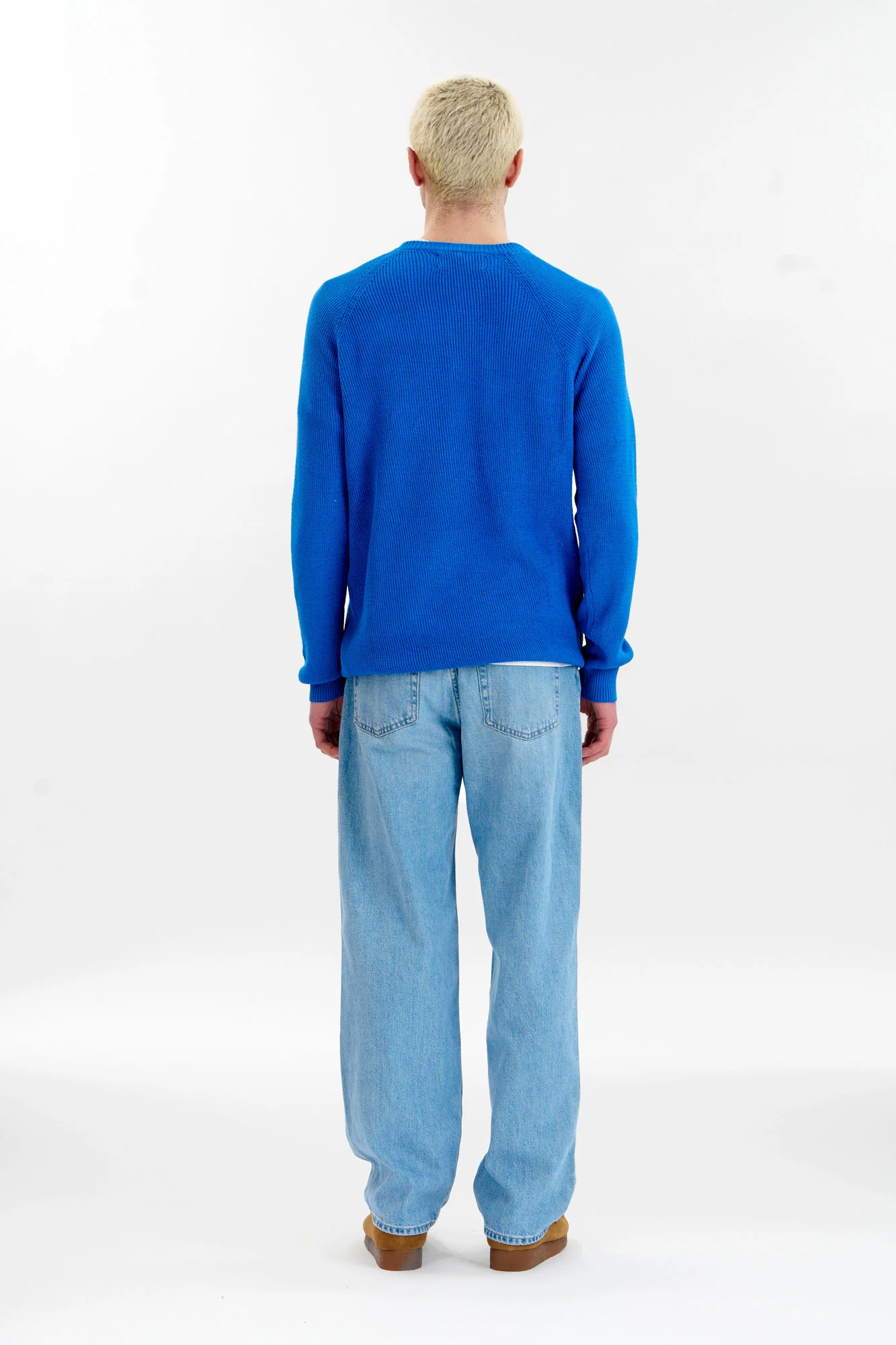 FOG Organic Cotton Jumper - Blue - Image 5