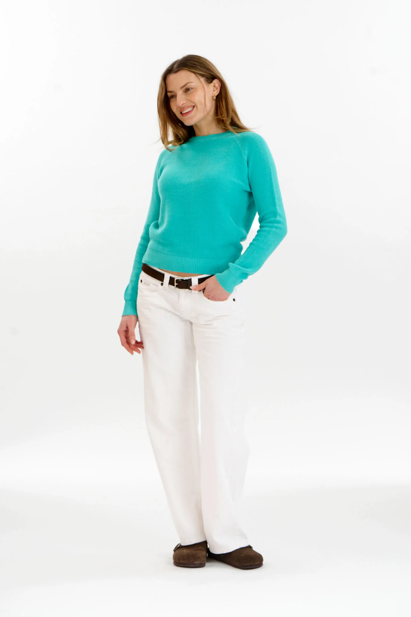 FOG Organic Cotton Jumper - Cyan - Image 2
