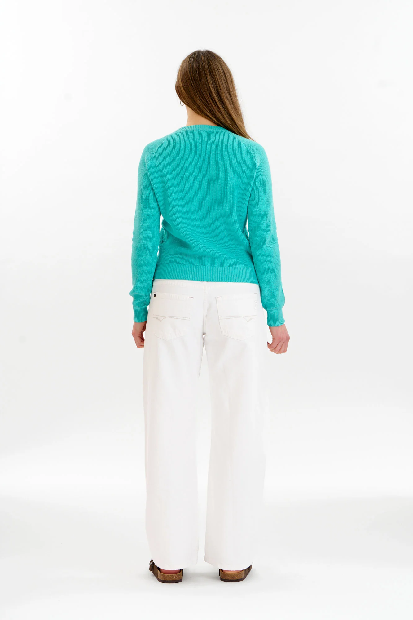 FOG Organic Cotton Jumper - Cyan - Image 3