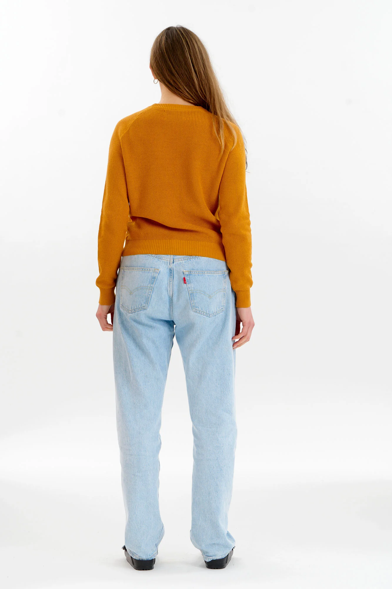 FOG Organic Cotton Jumper - Mustard - Image 5