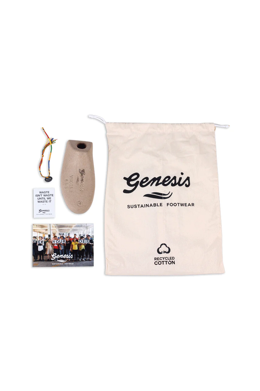 G-SOLEY Cornwaste Eco Trainer by GENESIS - White - Image 5