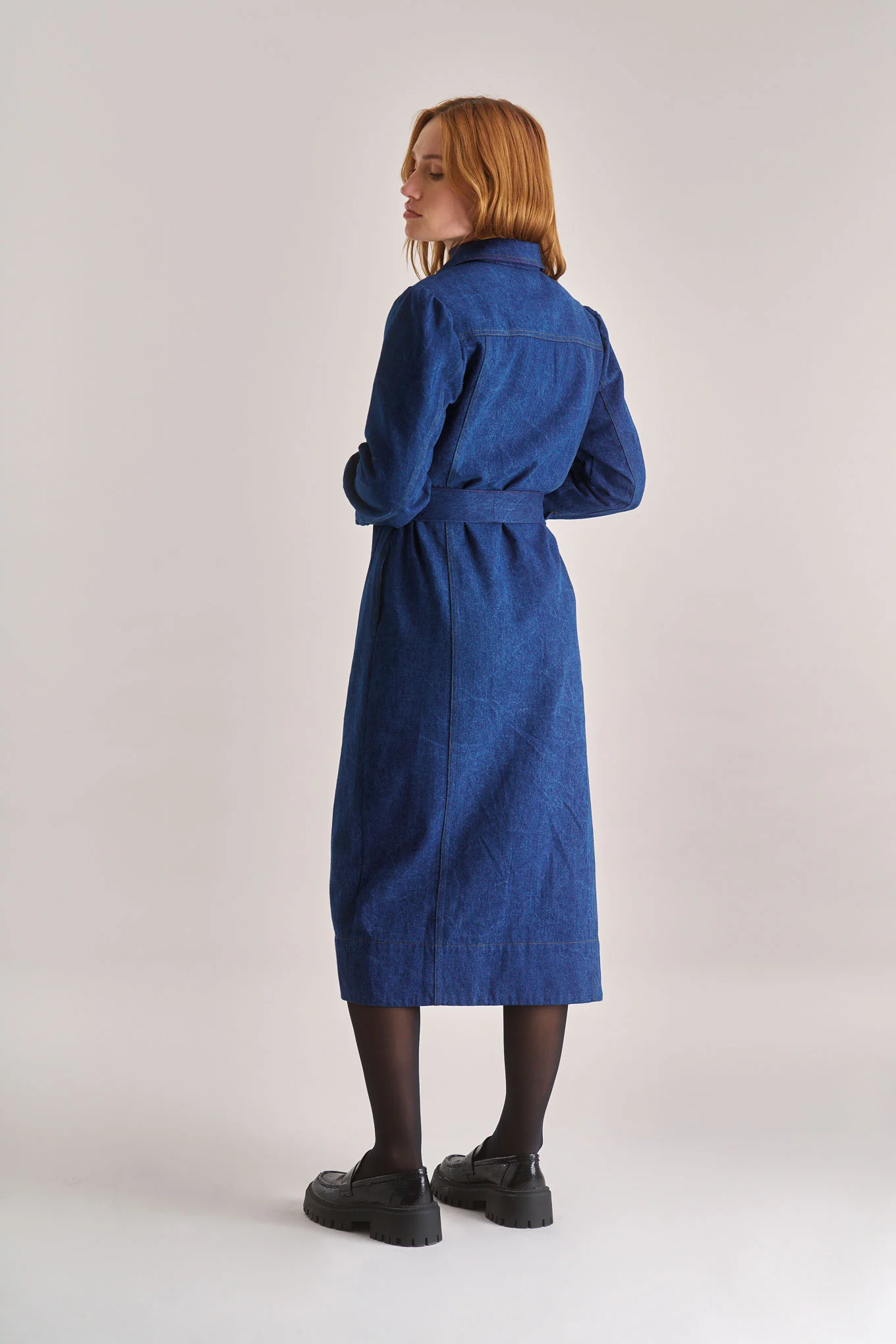 HARITI Organic Denim Dress - Image 3