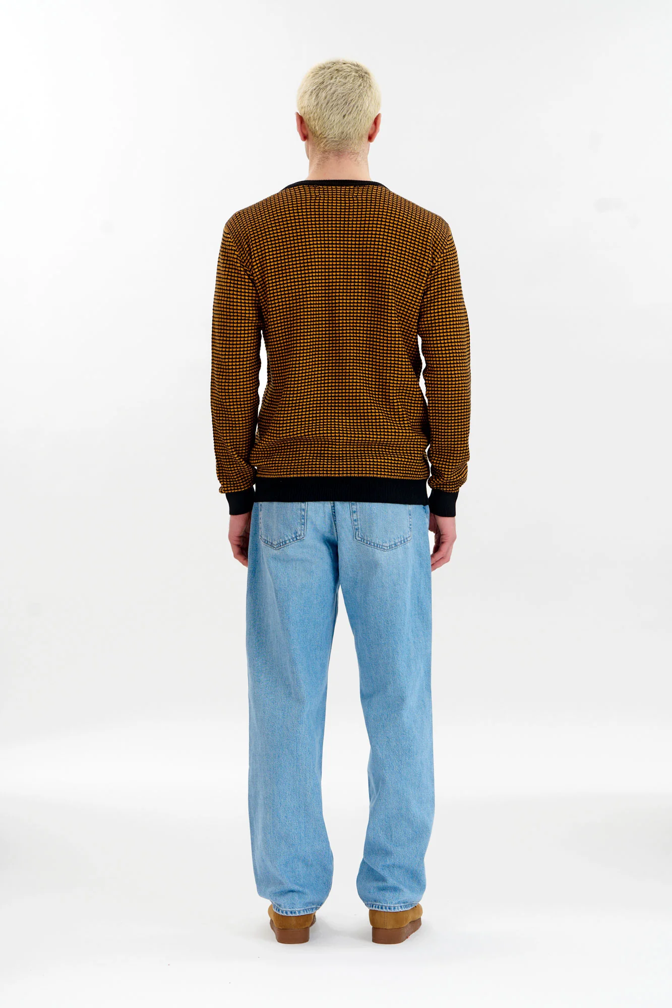HASAN Organic Cotton Jumper - Black - Image 3