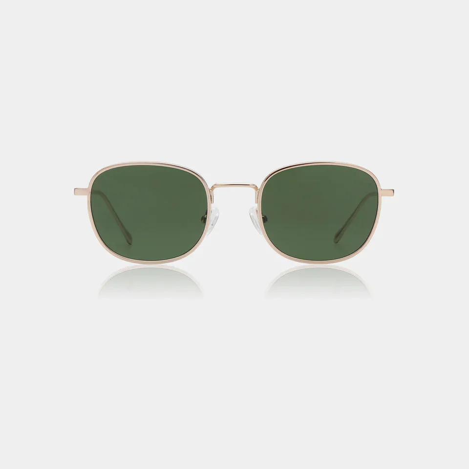 HELLO - Gold Sunglasses by A.Kjaerbede