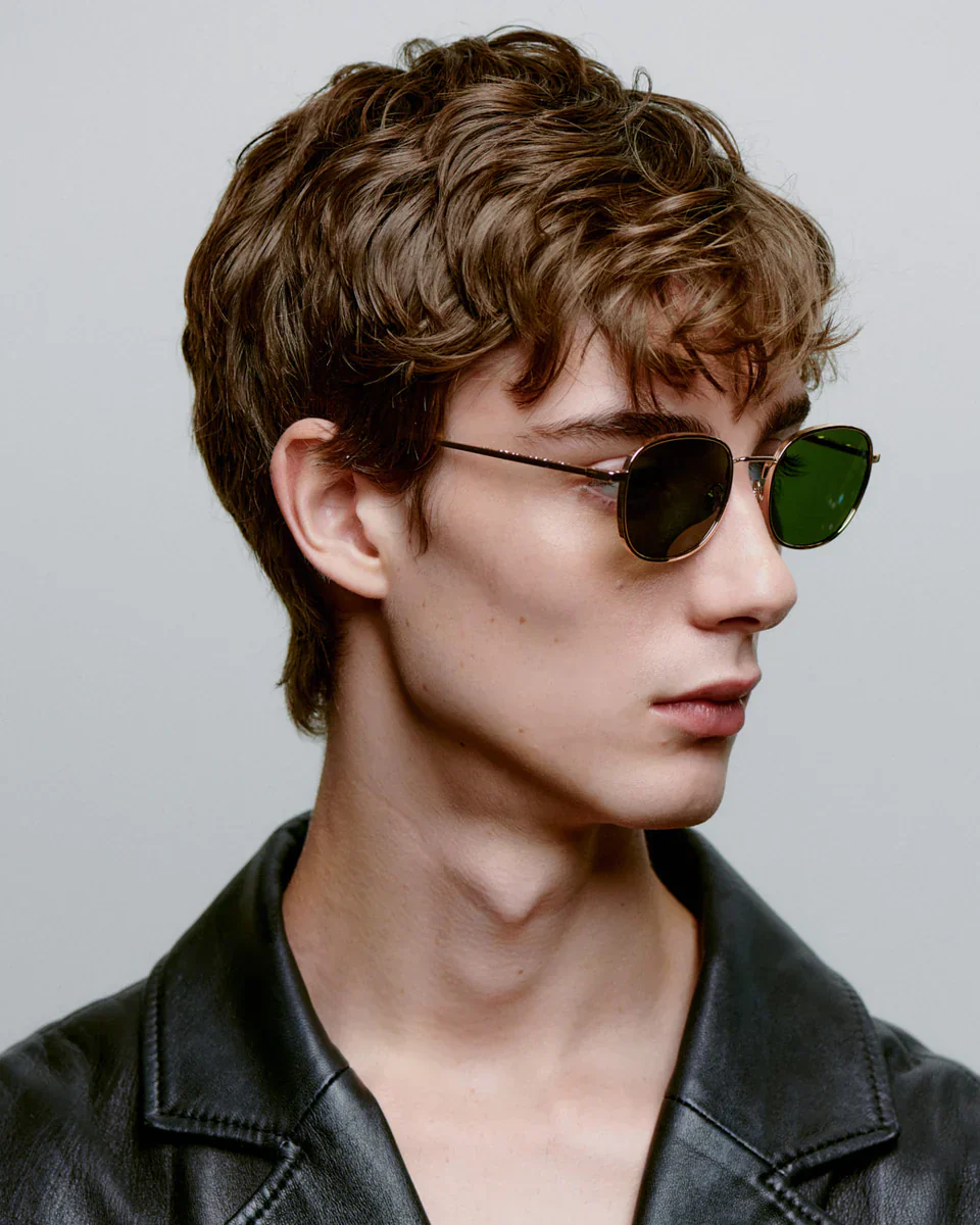 HELLO - Gold Sunglasses by A.Kjaerbede - Image 7