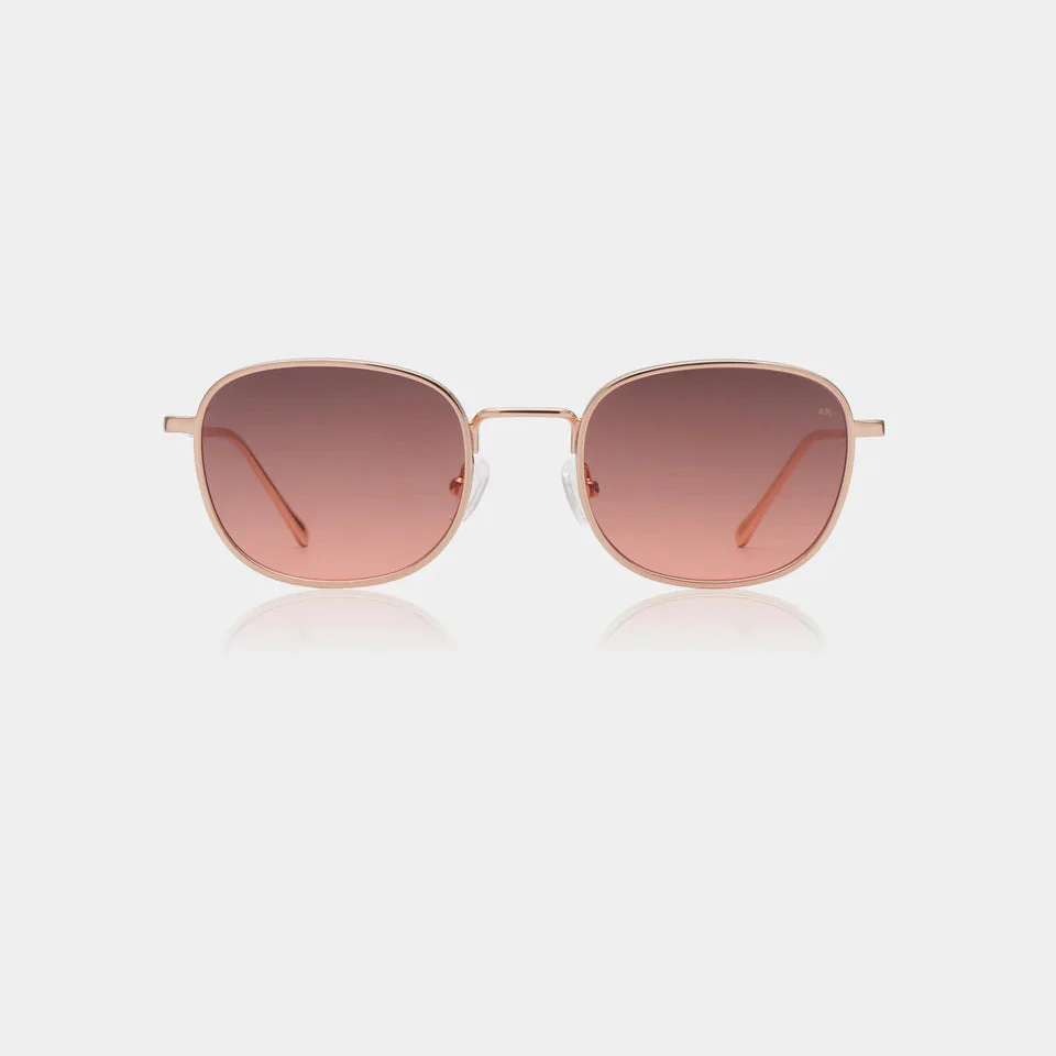 HELLO - Rosegold Sunglasses by A.Kjaerbede