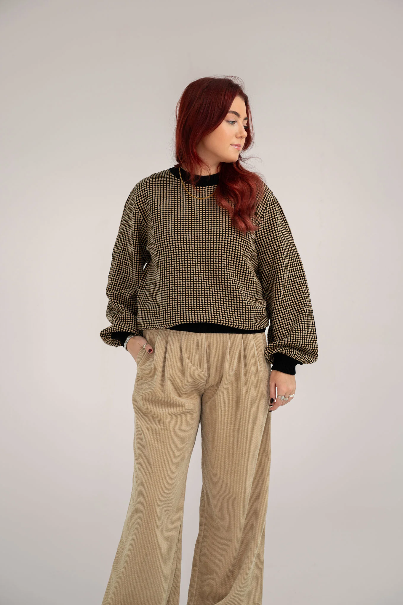 HOPE - Organic Cotton Jumper Black