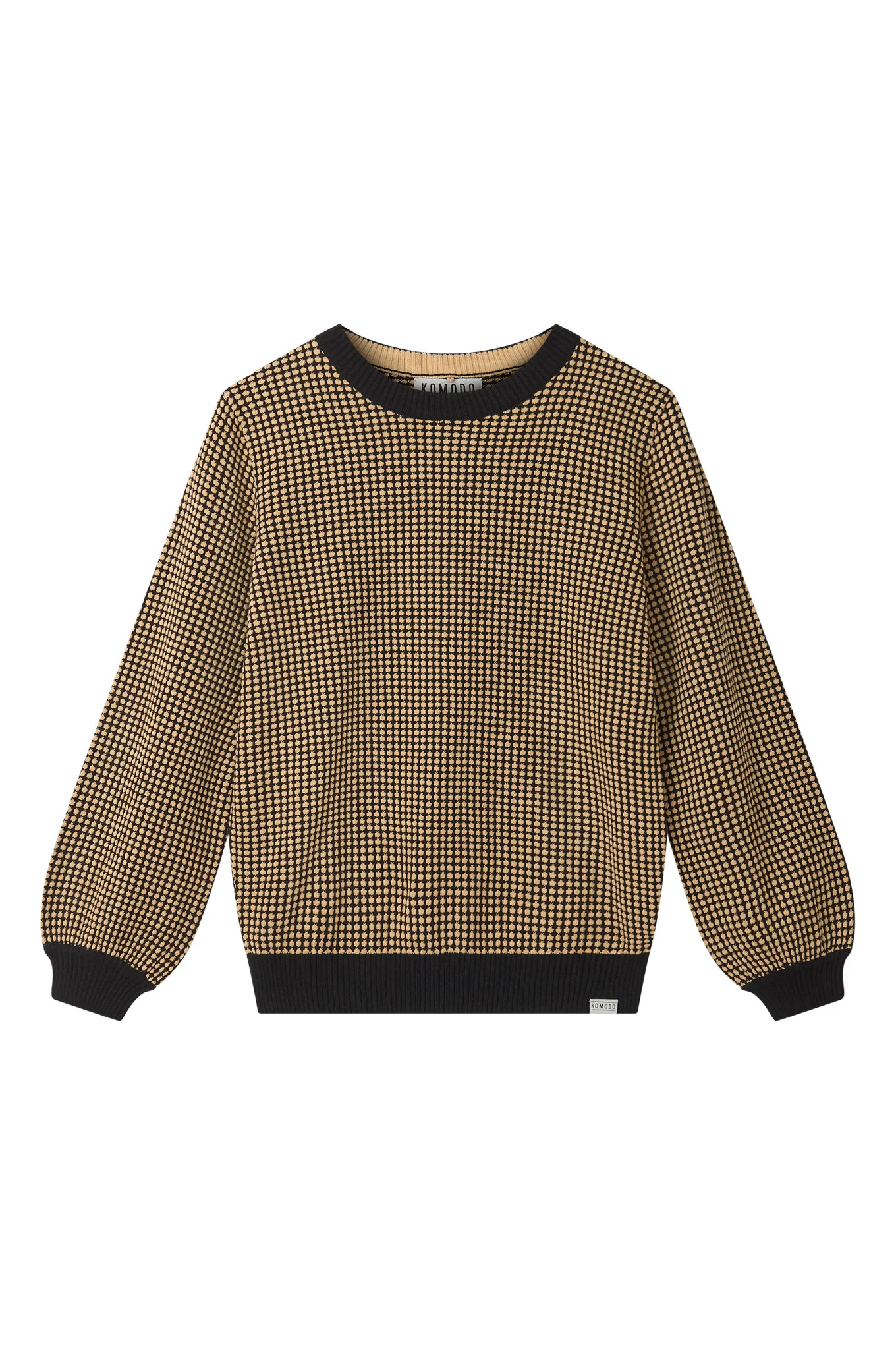 HOPE - Organic Cotton Jumper Black - Image 2
