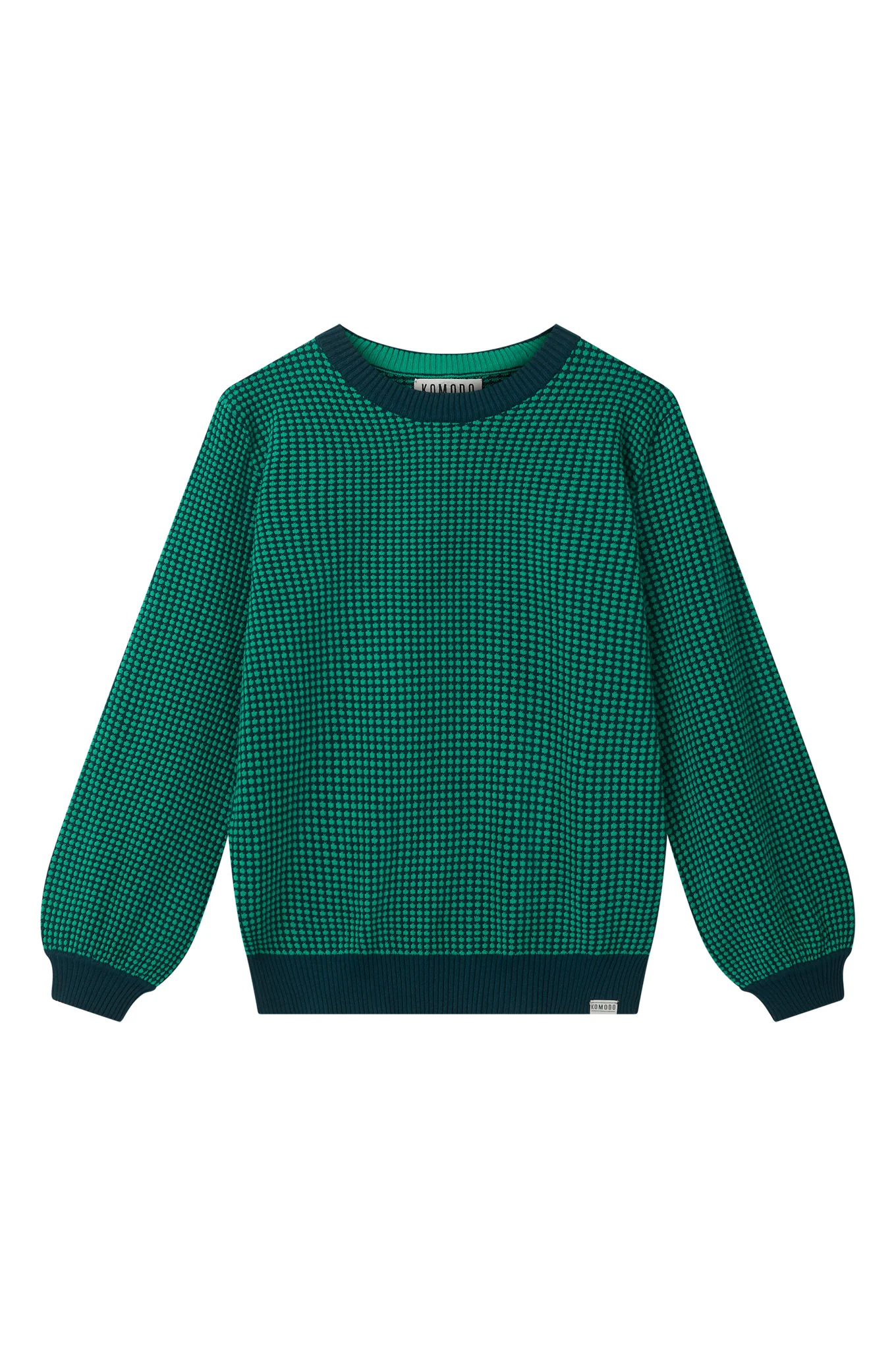 HOPE - Organic Cotton Jumper Teal - Image 2
