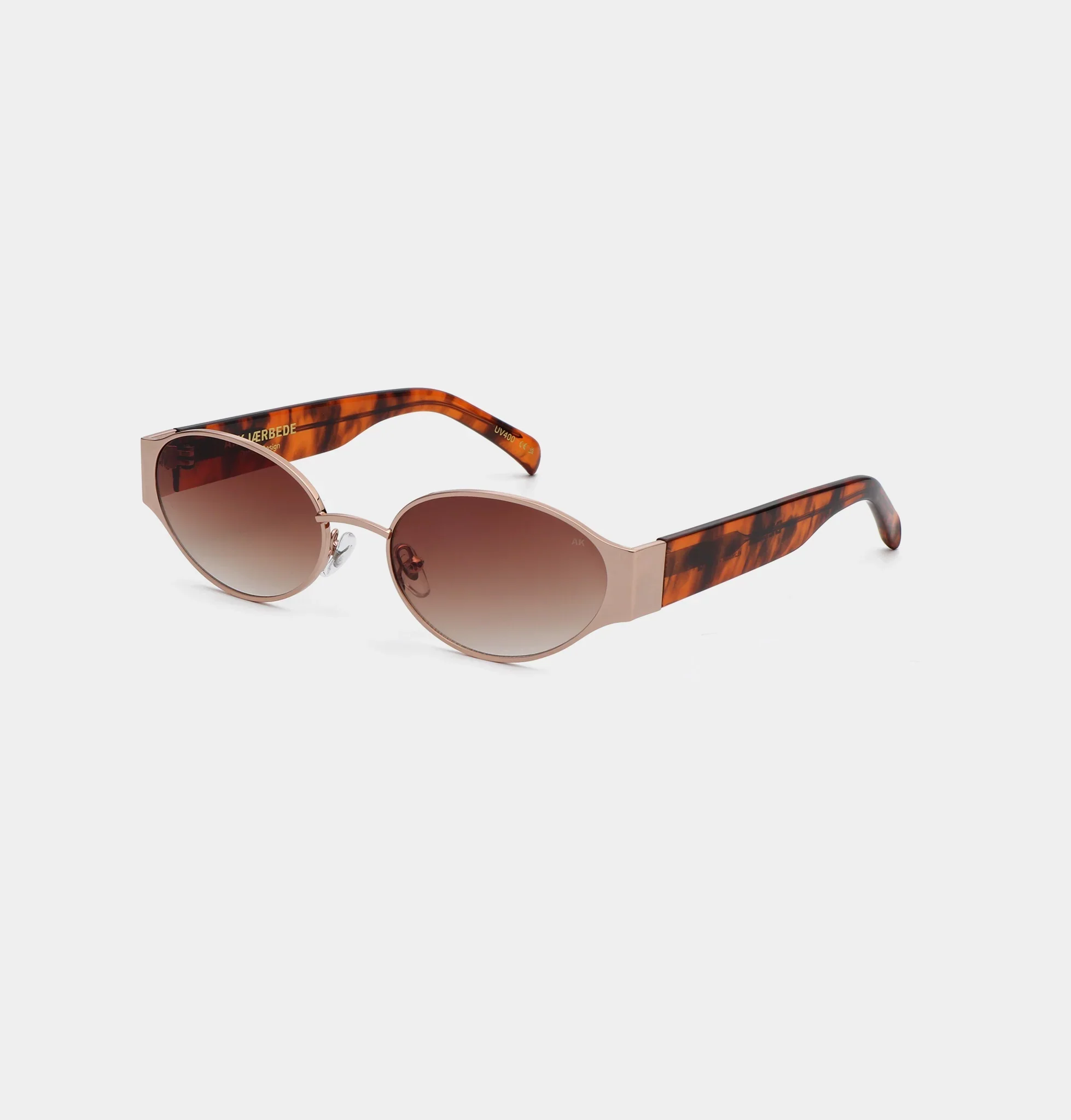 BELLA - Rosegold Havana Sunglasses by A.Kjaerbede - Image 2