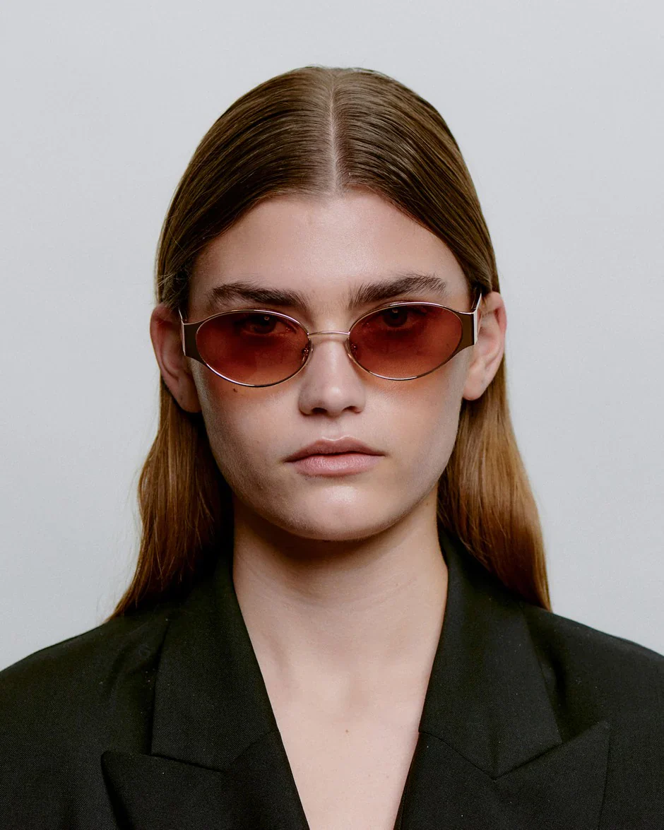 BELLA - Rosegold Havana Sunglasses by A.Kjaerbede - Image 6