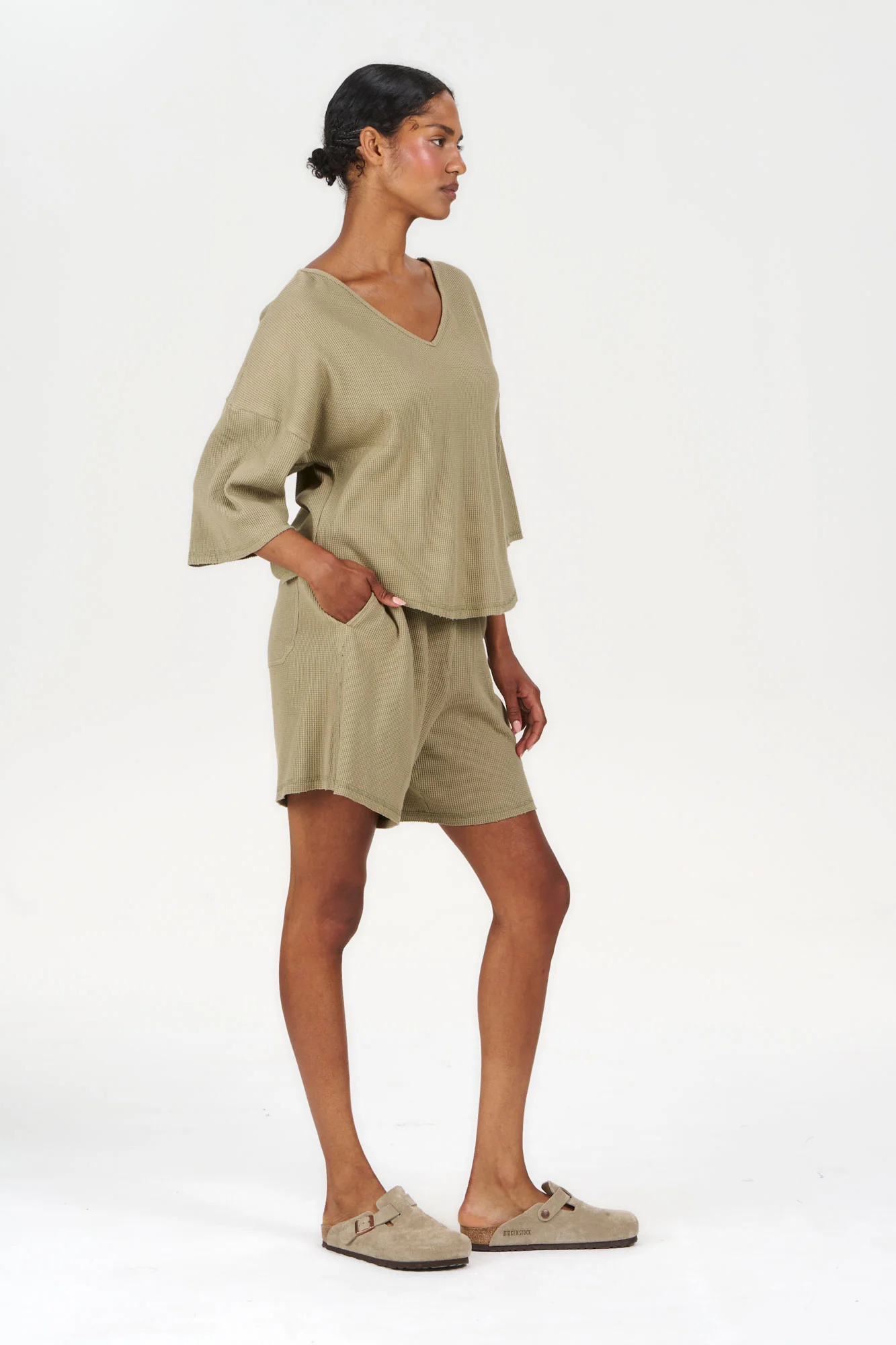 IDA Organic Cotton Top - Green - Image 3