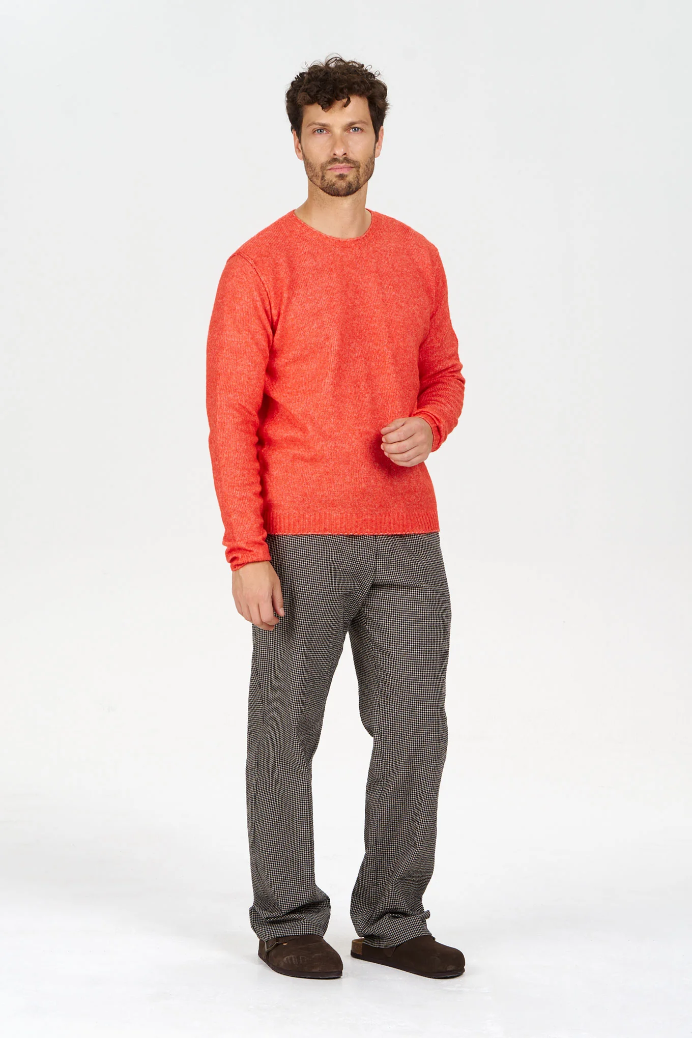 JOSHUA Organic Cotton Trouser - Check - Image 4