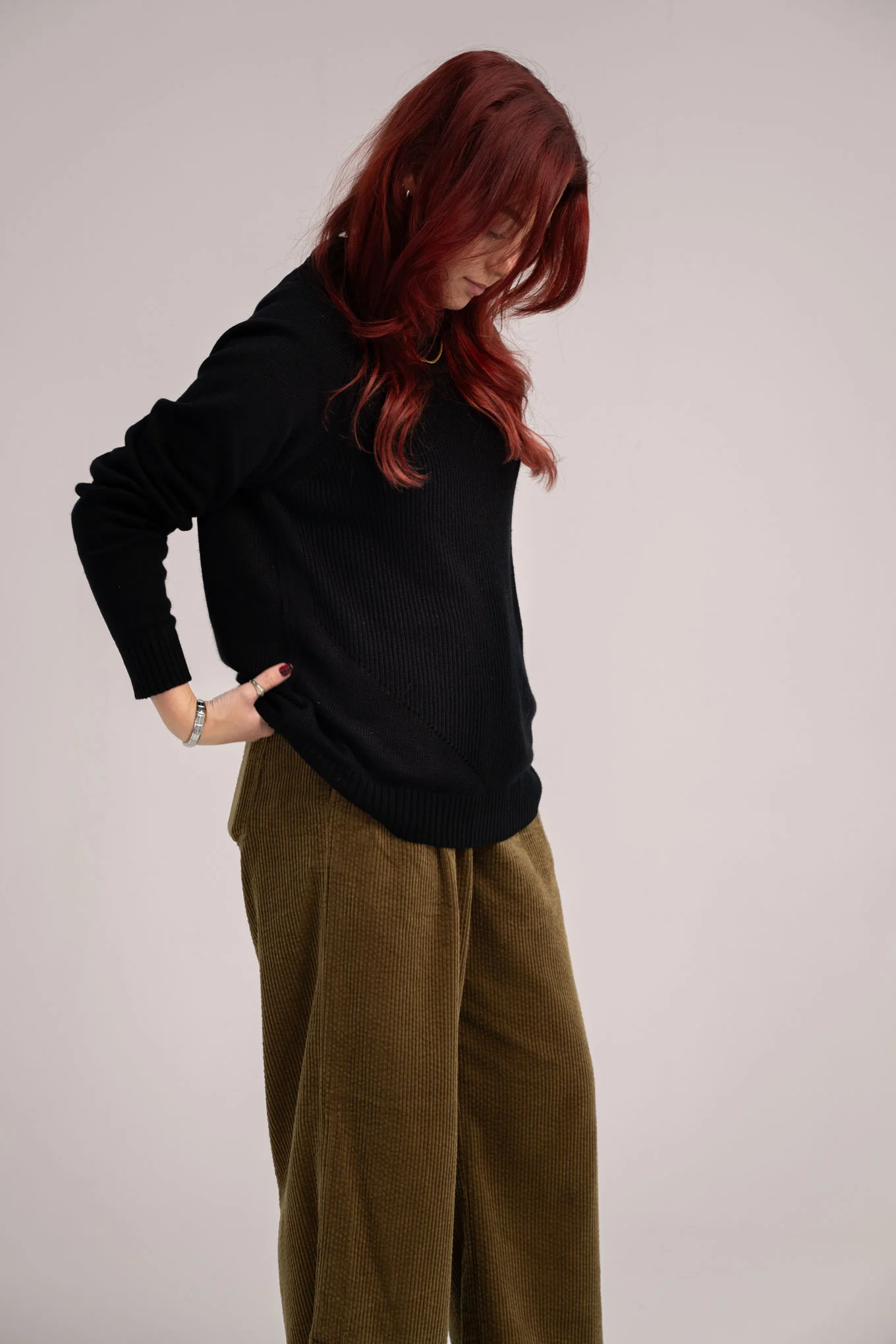 KATE Merino Wool Jumper - Black - Image 3
