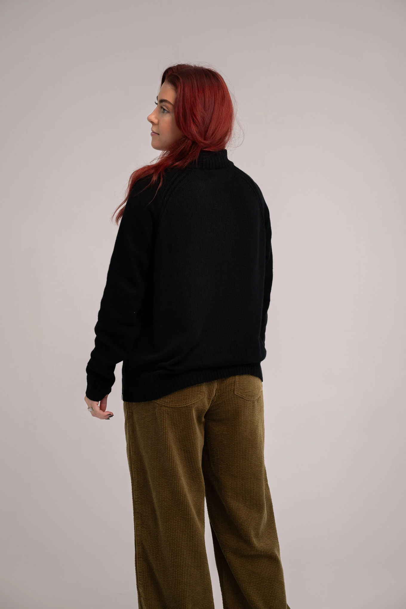 KATE Merino Wool Jumper - Black - Image 4
