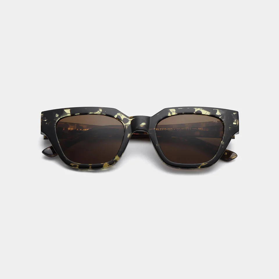 KAWS - Black / Yellow Tortoise Sunglasses by A.Kjaerbede - Image 2