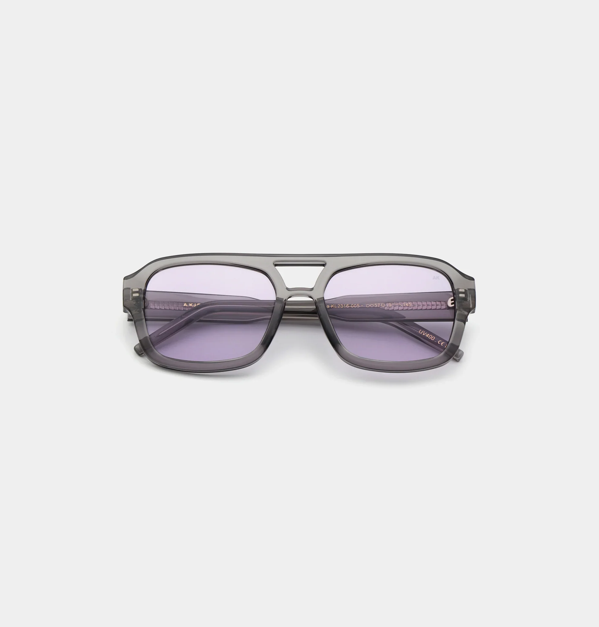 KAYA - Grey Transparent Sunglasses by A.Kjaerbede - Image 3