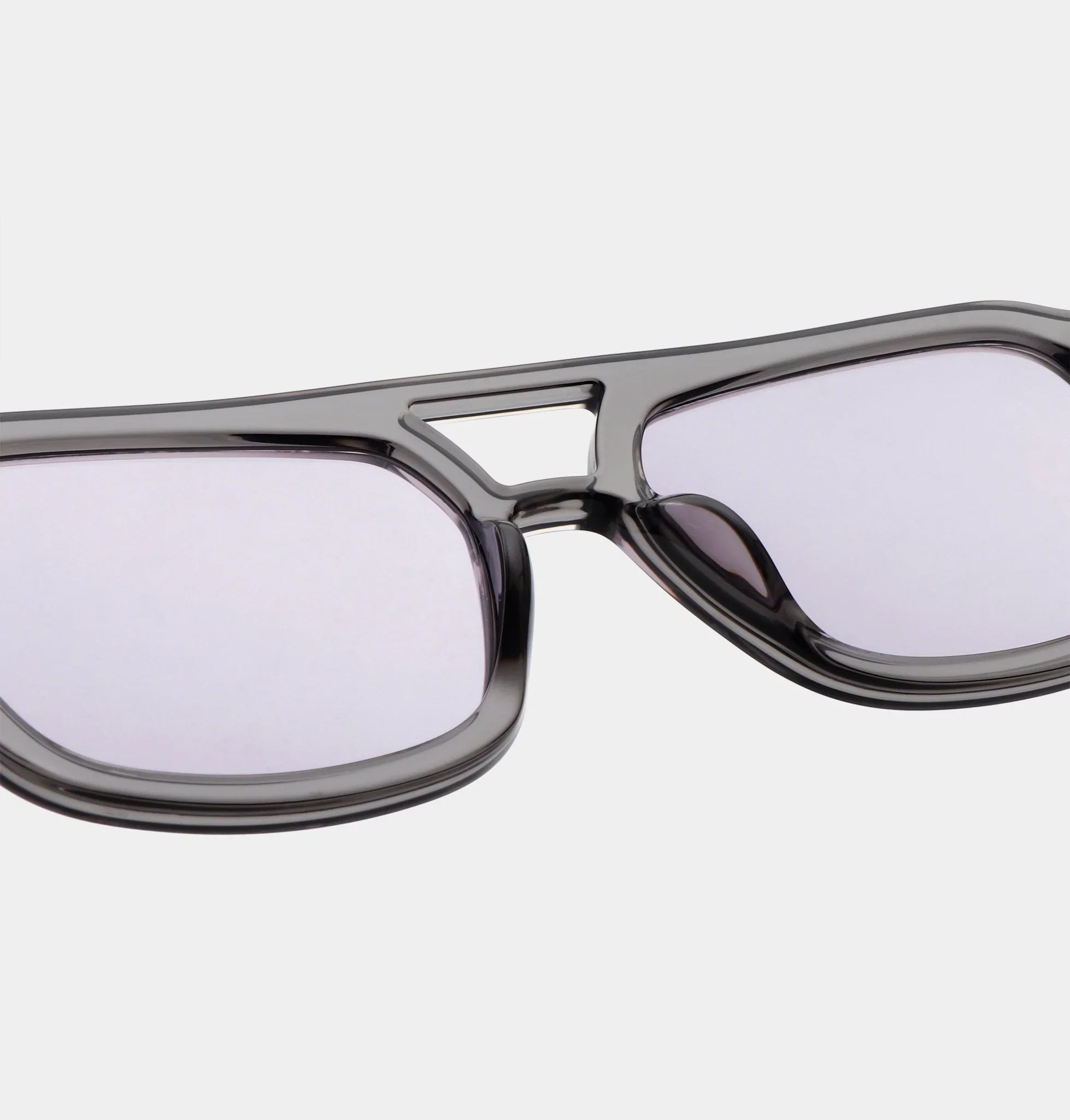 KAYA - Grey Transparent Sunglasses by A.Kjaerbede - Image 4