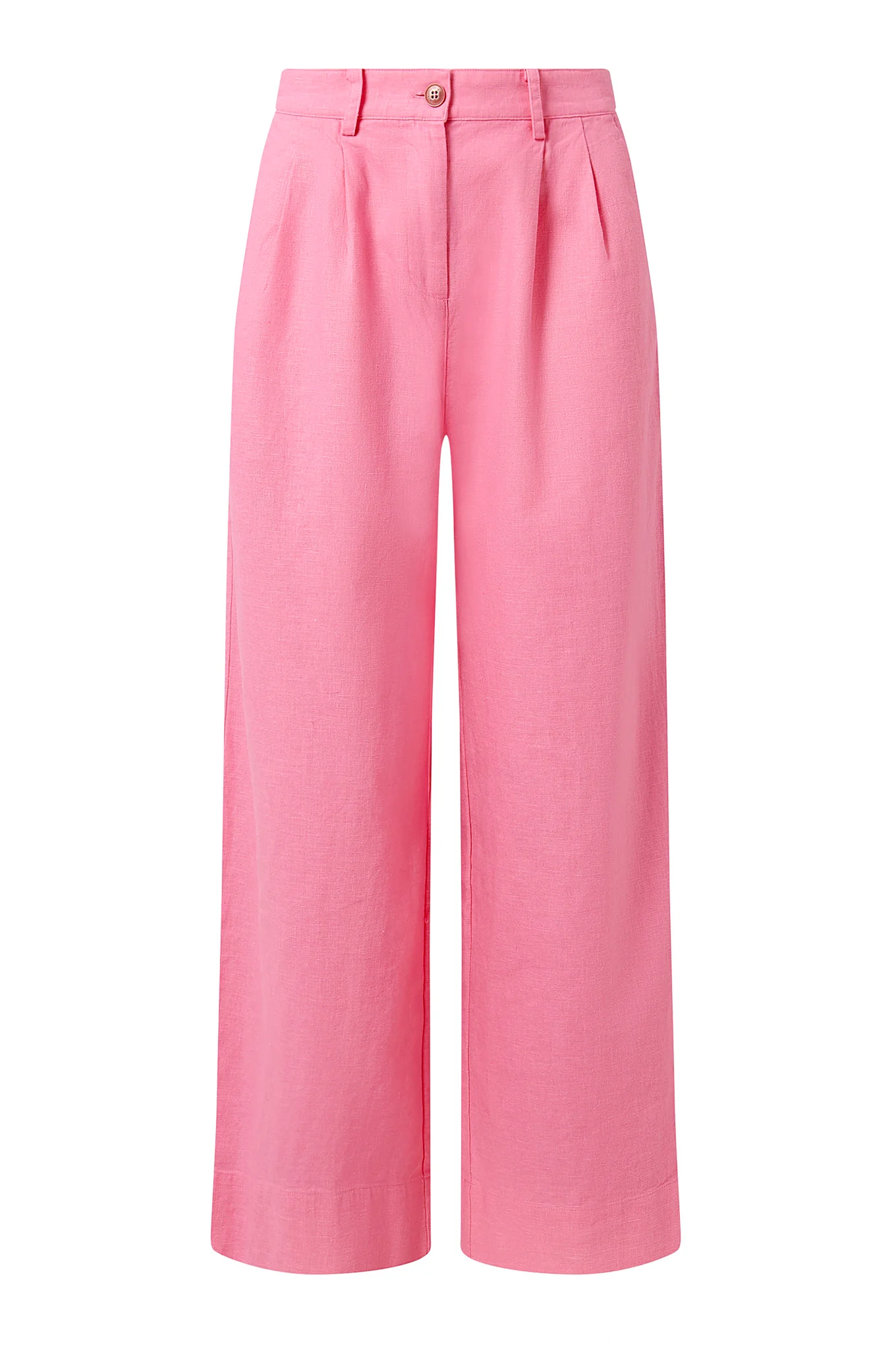 LION - Organic Linen Cotton trouser - Pink - Image 2