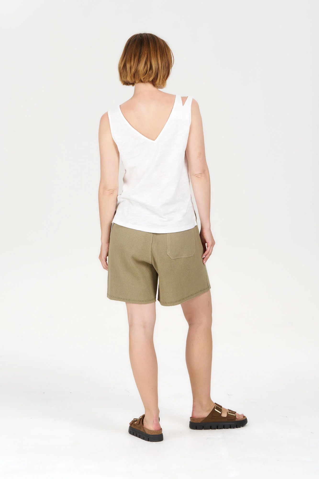 MALA Organic Cotton Vest - White - Image 4
