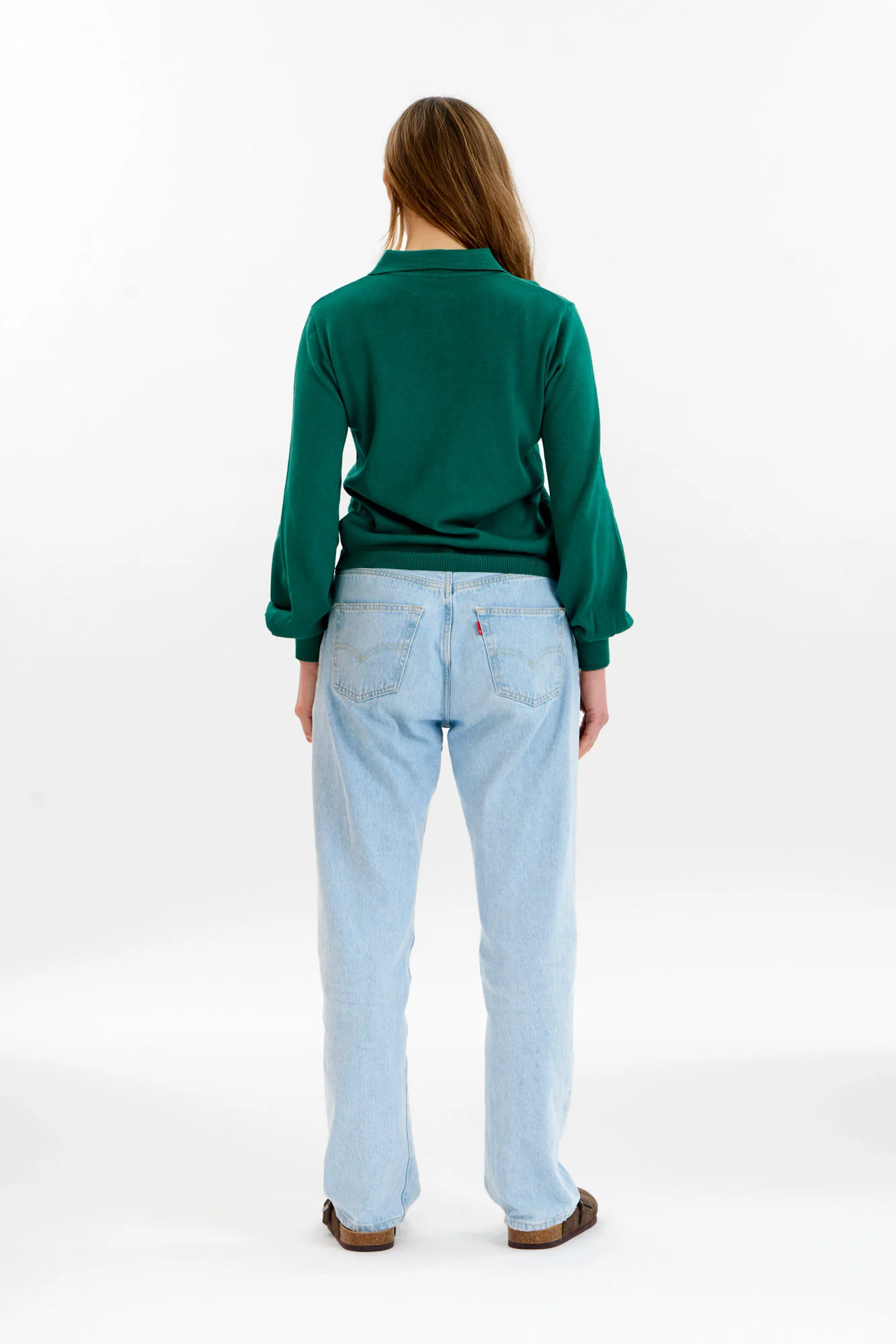 NANI Organic Cotton Cardigan - Green - Image 3