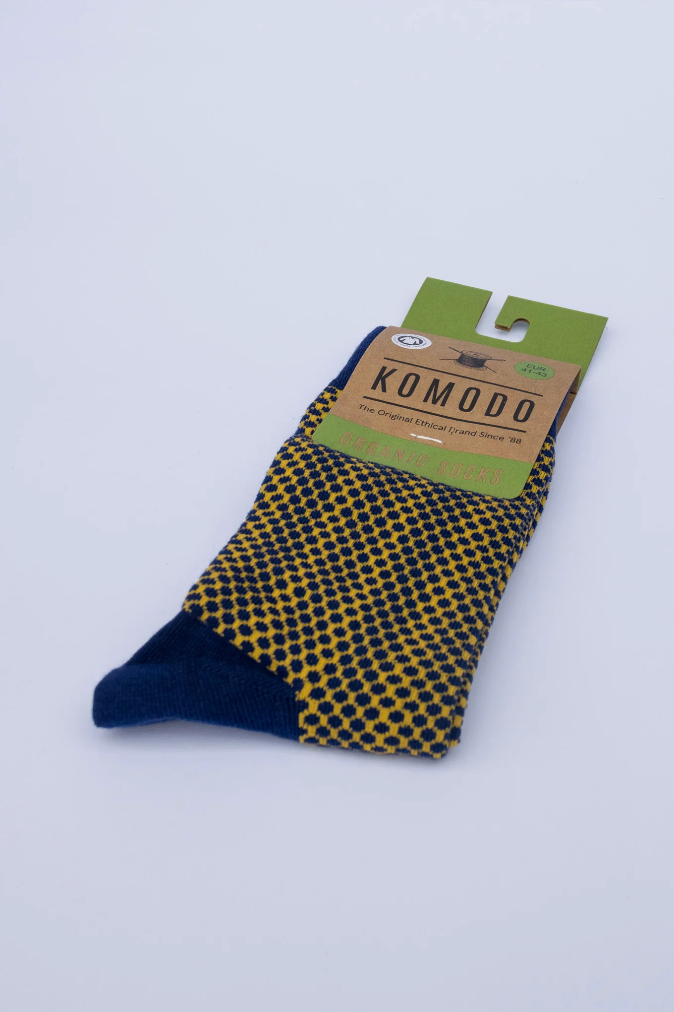 NEW DOT - GOTS Organic Cotton Socks Navy - Image 2