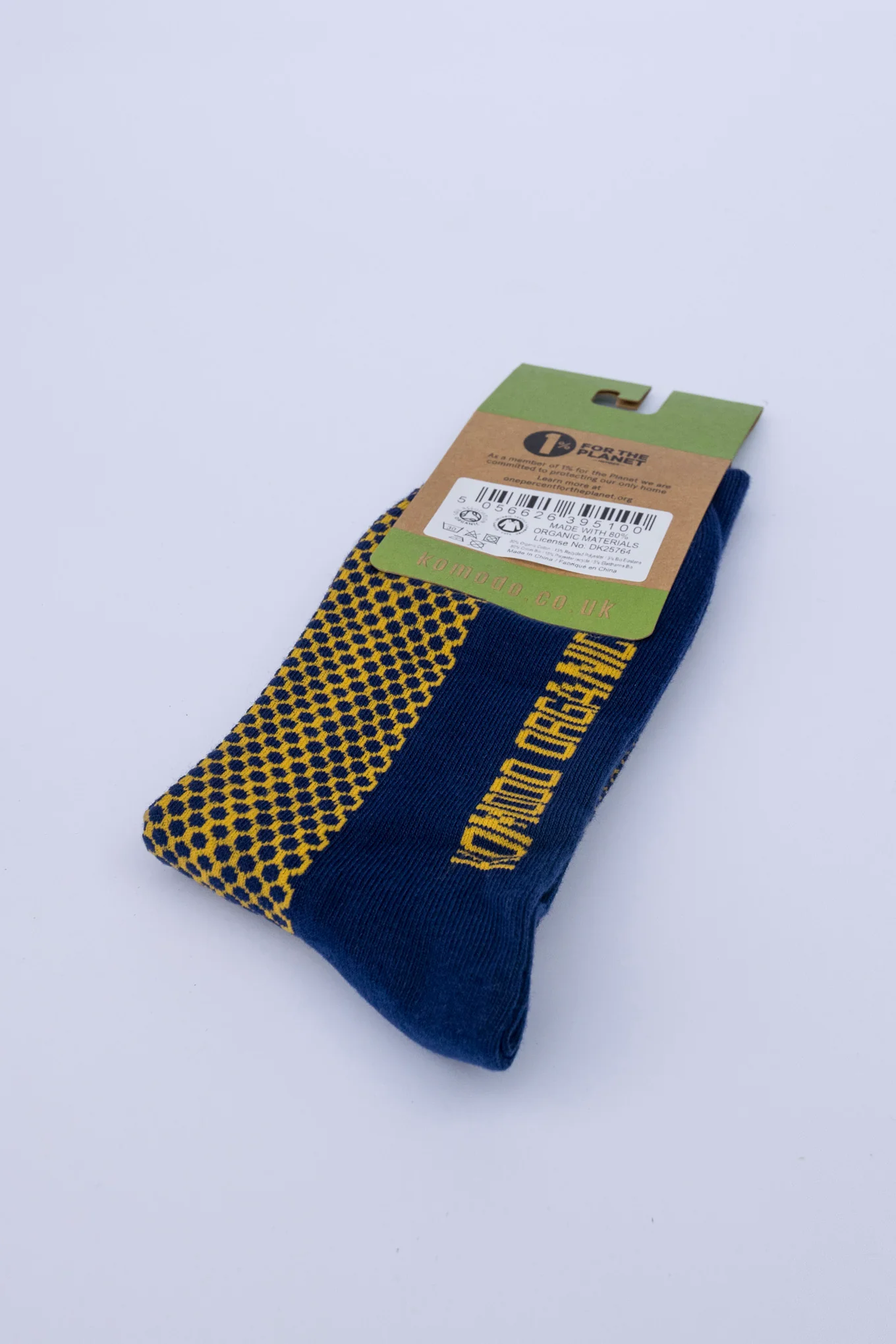 NEW DOT - GOTS Organic Cotton Socks Navy - Image 3