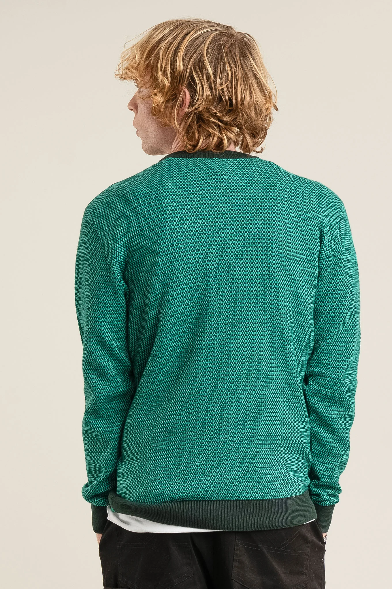 OPAL - GOTS Organic Cotton Jumper - Teal - Image 2